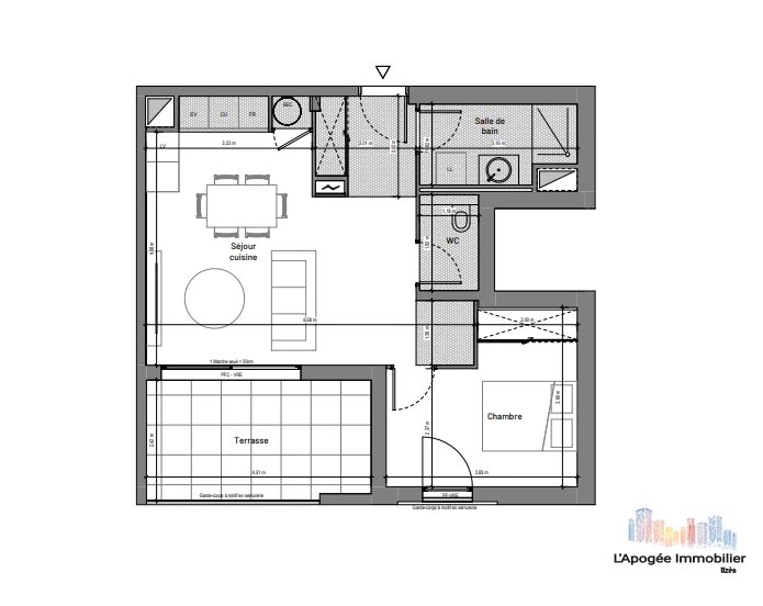 Agence immobilière de 