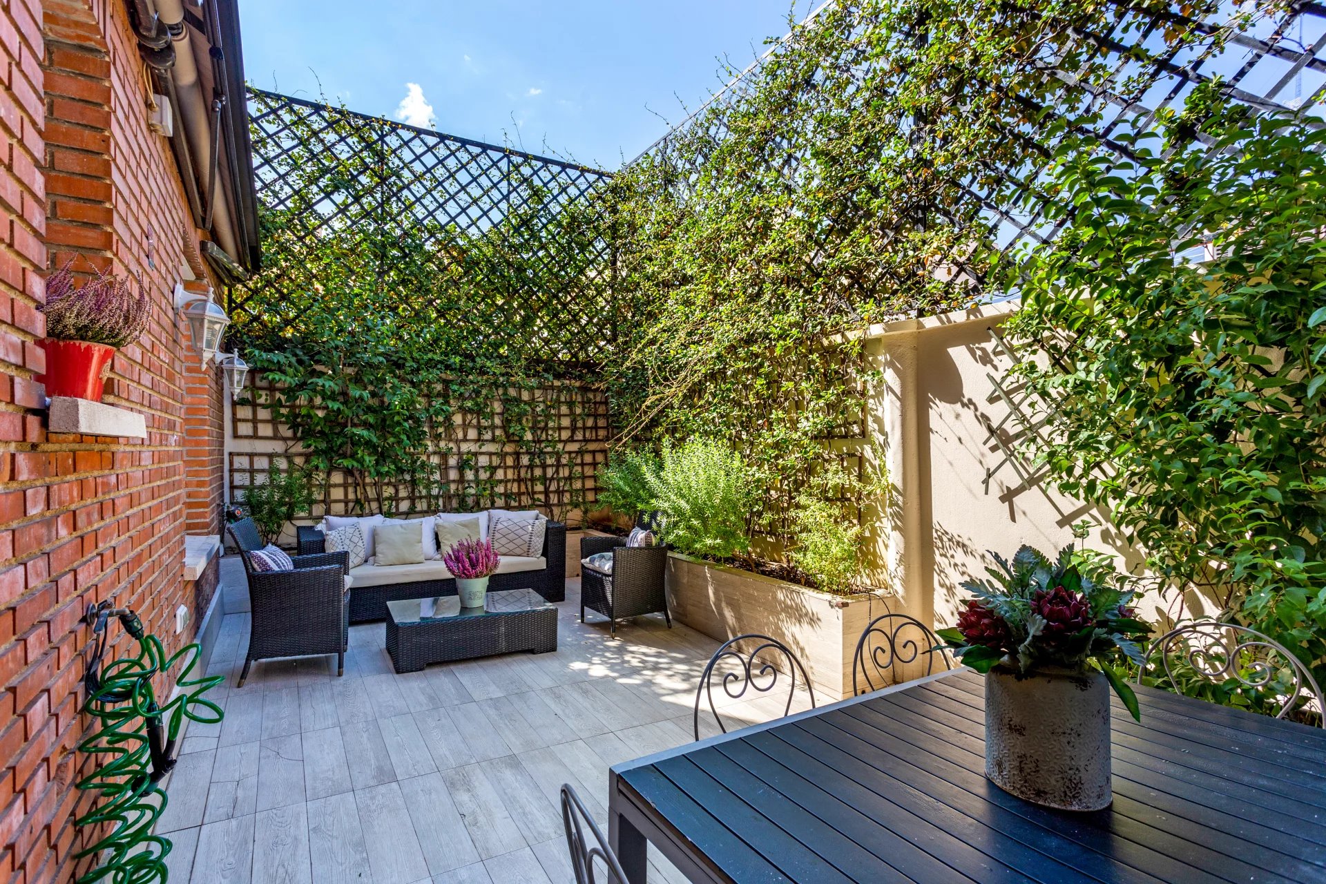Un oasis dans la prestigieuse rue Lagasca