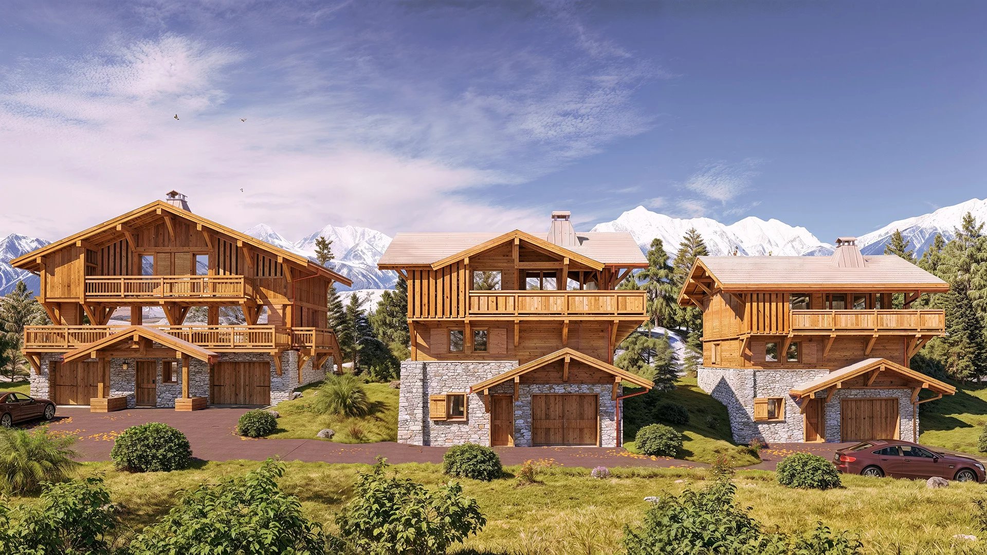 Photo of LES GETS - New build 4-bedroom chalet in Les Gets