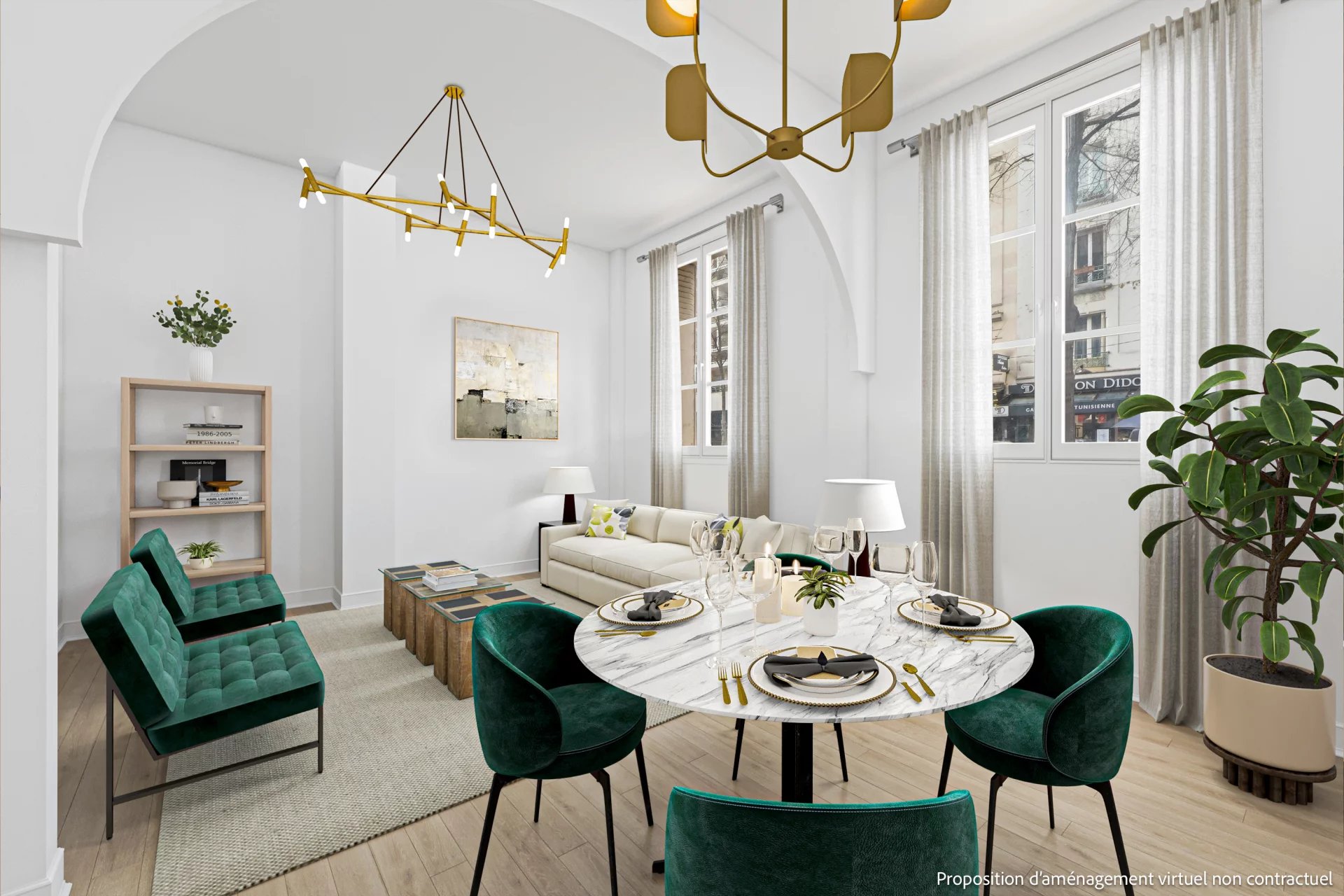 Village Saint Charles -3 pièces -2 chambres