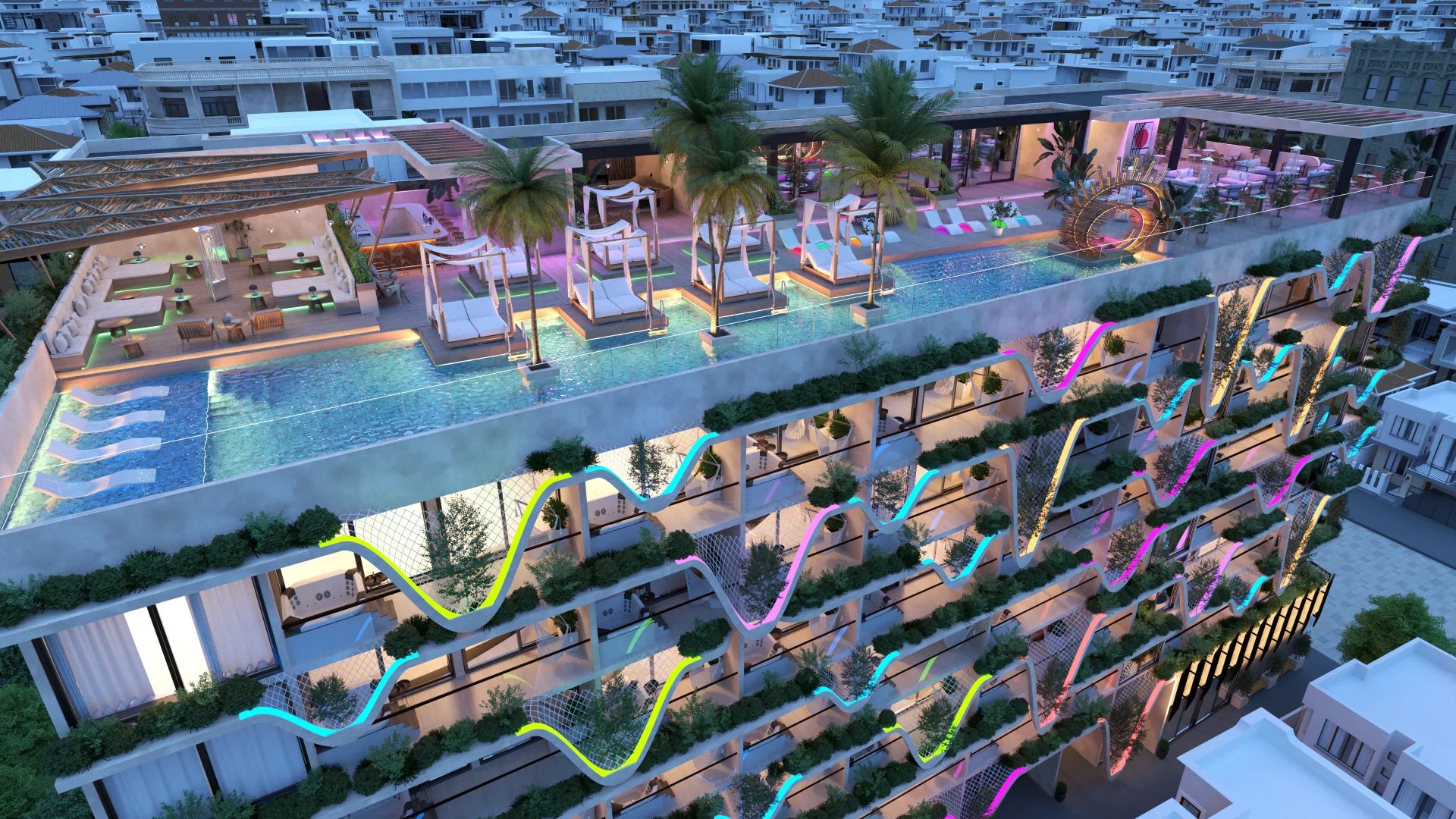 Venta de estudio con jacuzzi privado | Cerca de la 5ta Avenida y Rooftop con vista al mar | Playa del Carmen Centro