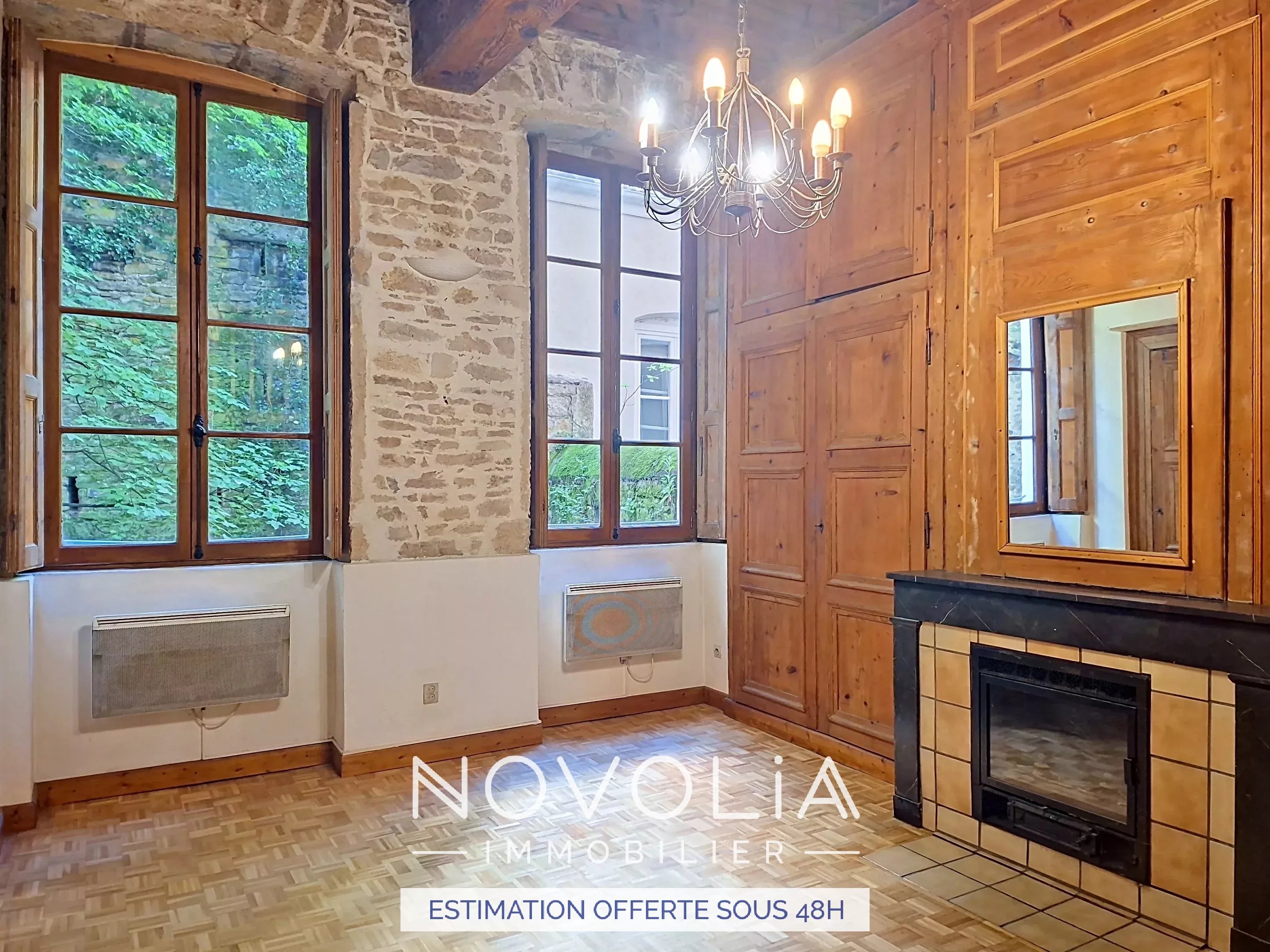 Achat Appartement Surface de 70 m�/ Total carrez : 50 m�, 2 pi�ces, Lyon 1er (69001)