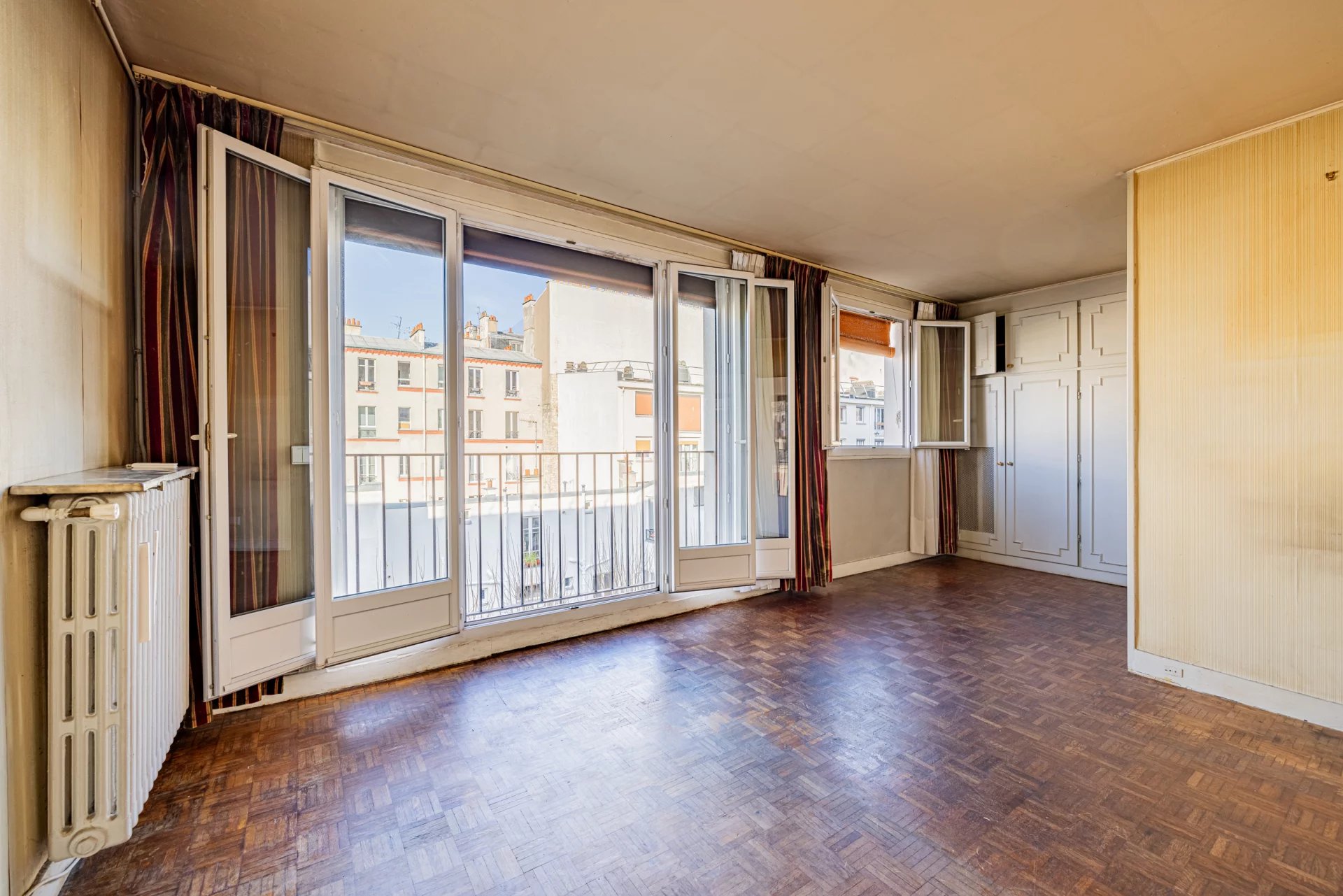 Appartement familial bien situé lumineux au calme sur jardin