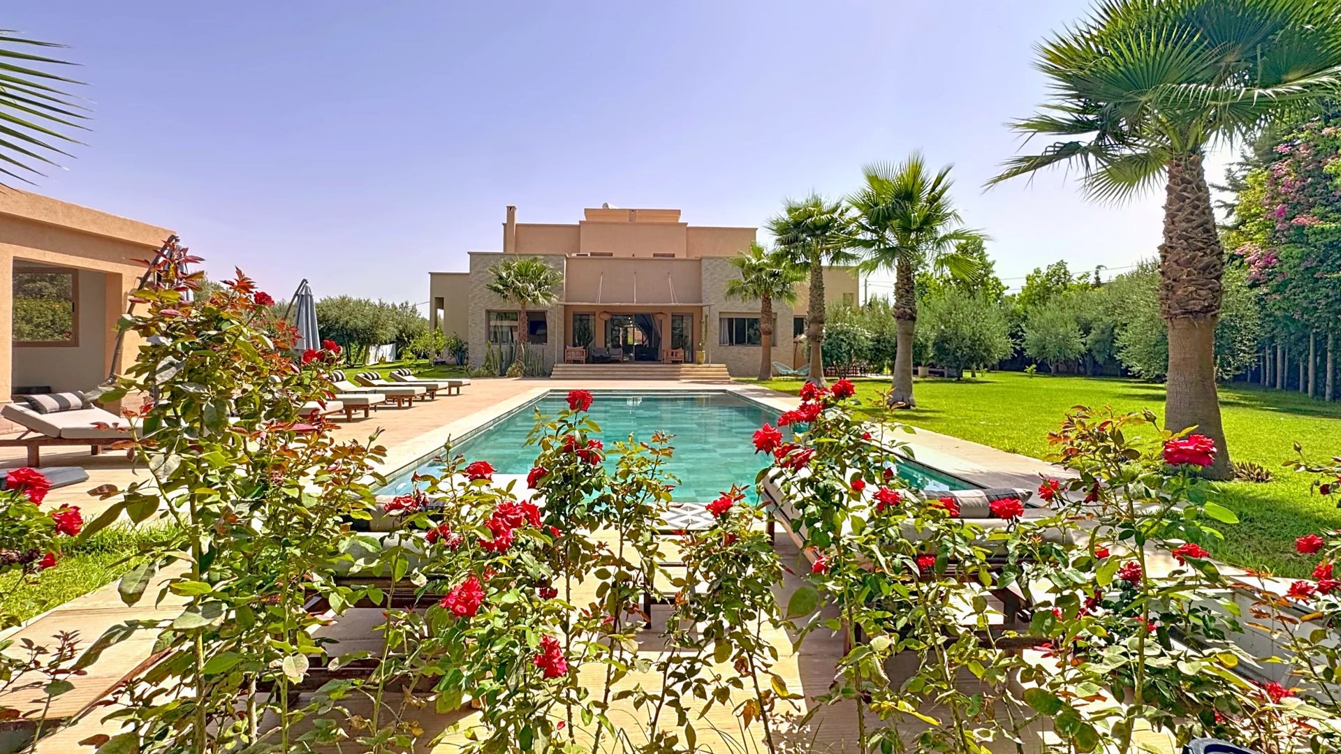 Rental Villa Marrakesh Route de Fez