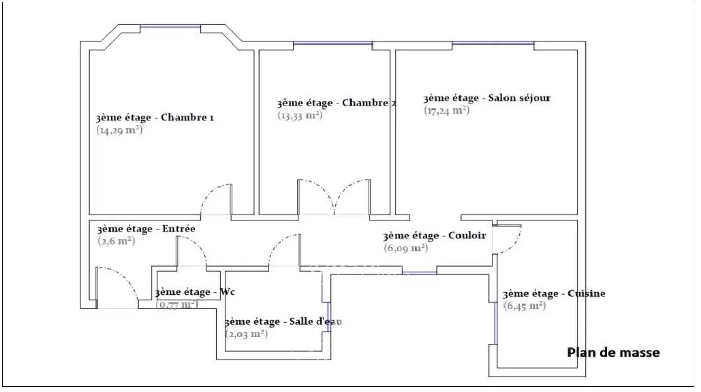 Daire Paris 18ème - picture 16