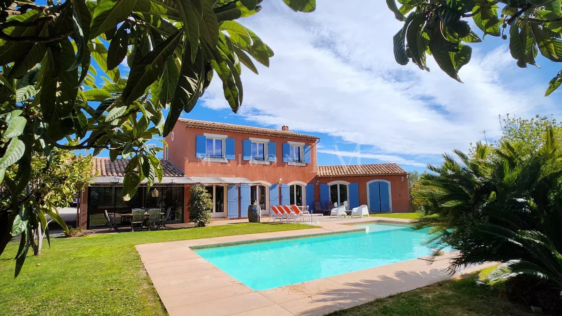 Villa individuelle avec piscine au calme à Cagnes sur mer