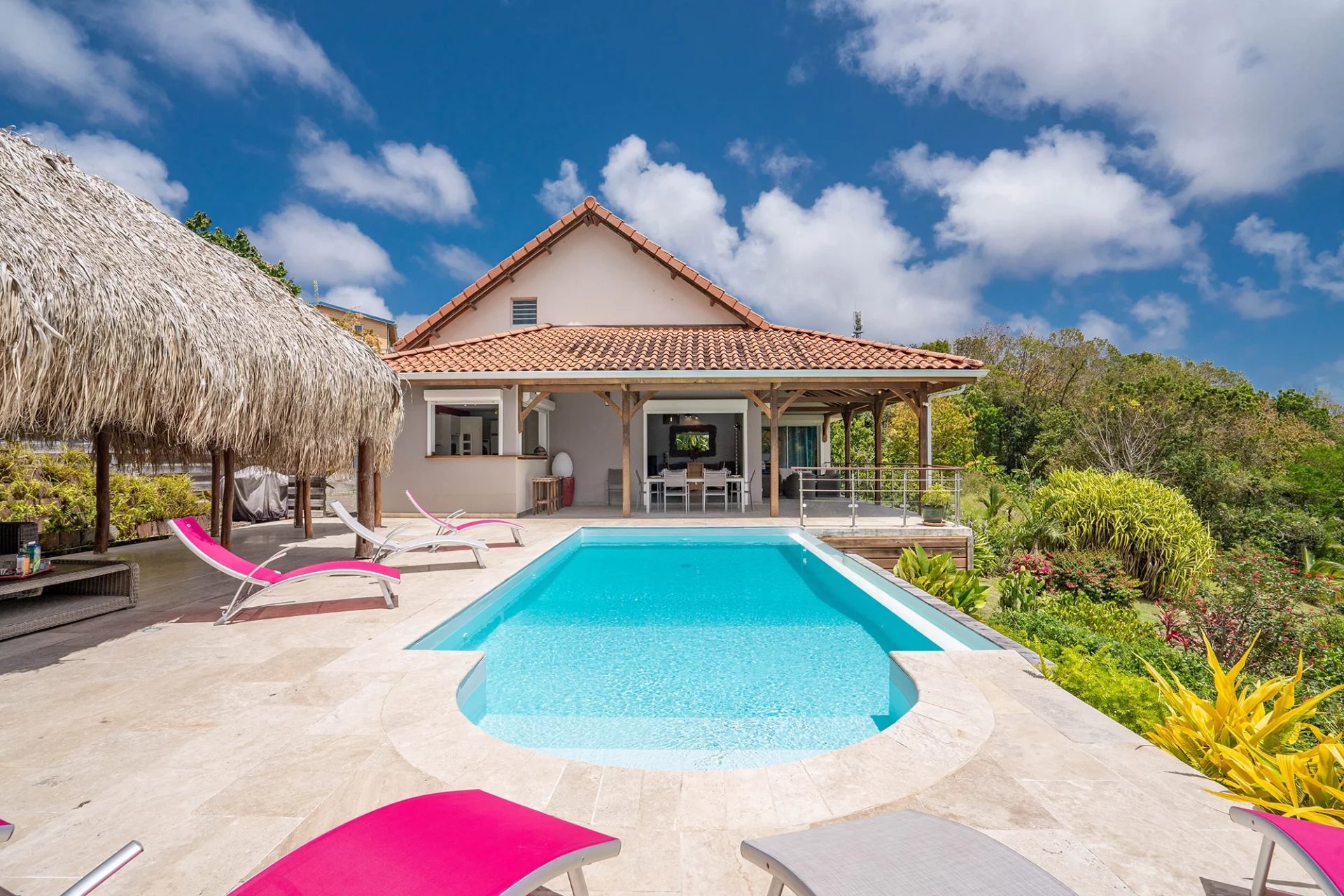 Martinica - Casa - Alquiler vacacional - 8 Personas - 3 Habitaciones - Piscina.