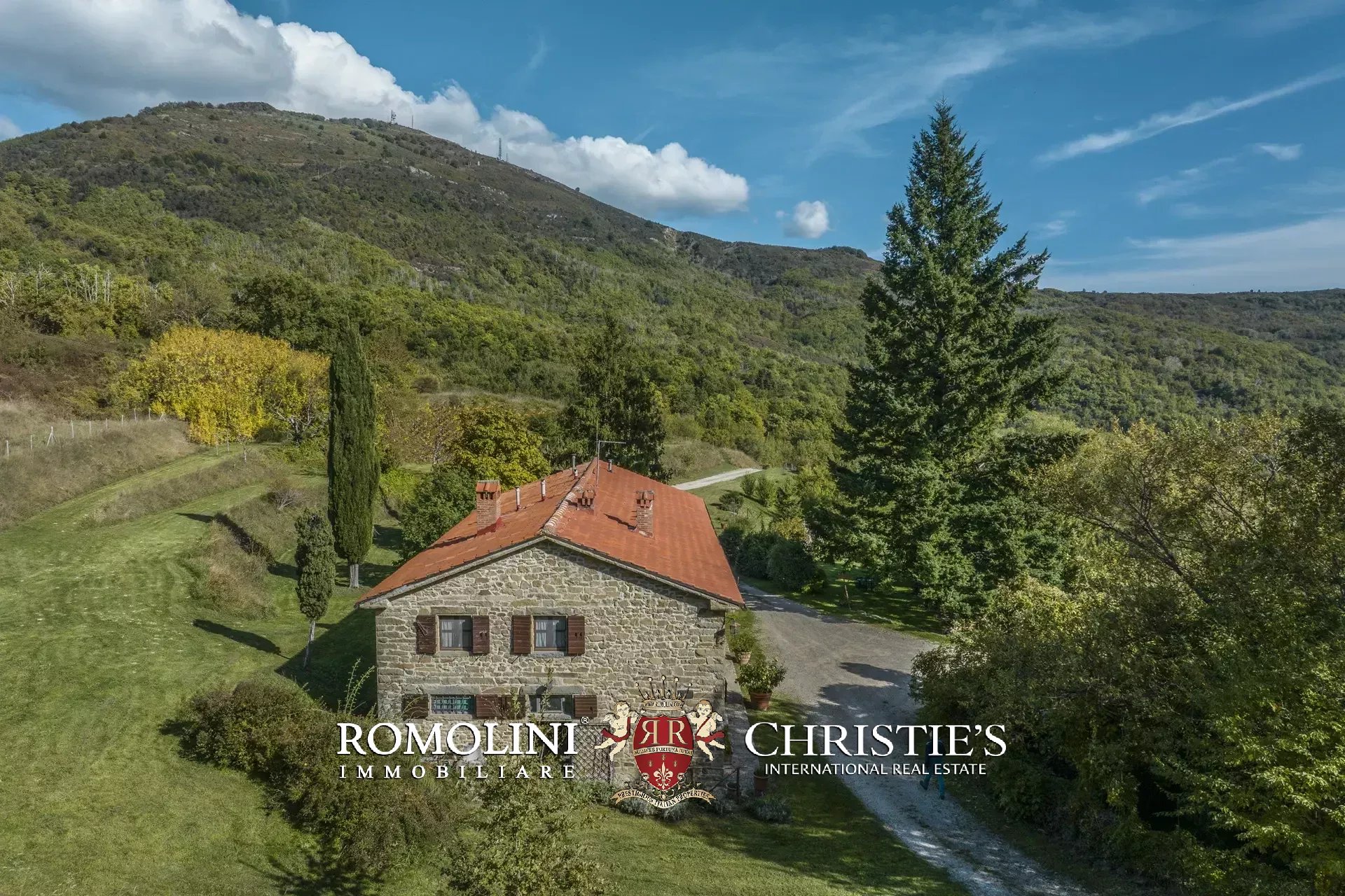 101-HA ESTATE WITH NATURAL SPRINGS FOR SALE BETWEEN AREZZO AND FLORENCE