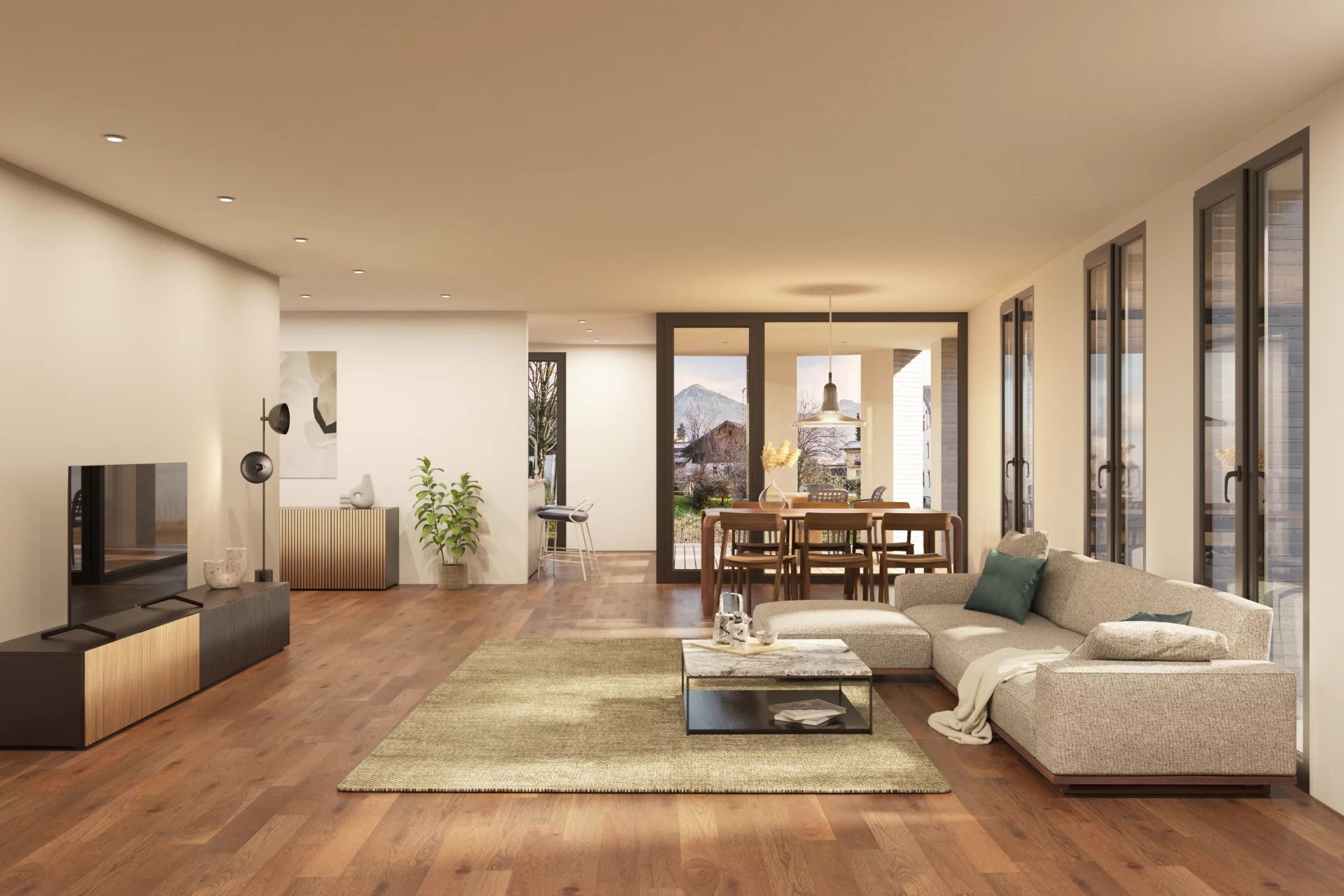 Exklusive Penthouse-Wohnung mit atemberaubendem Bergpanorama photo - 3