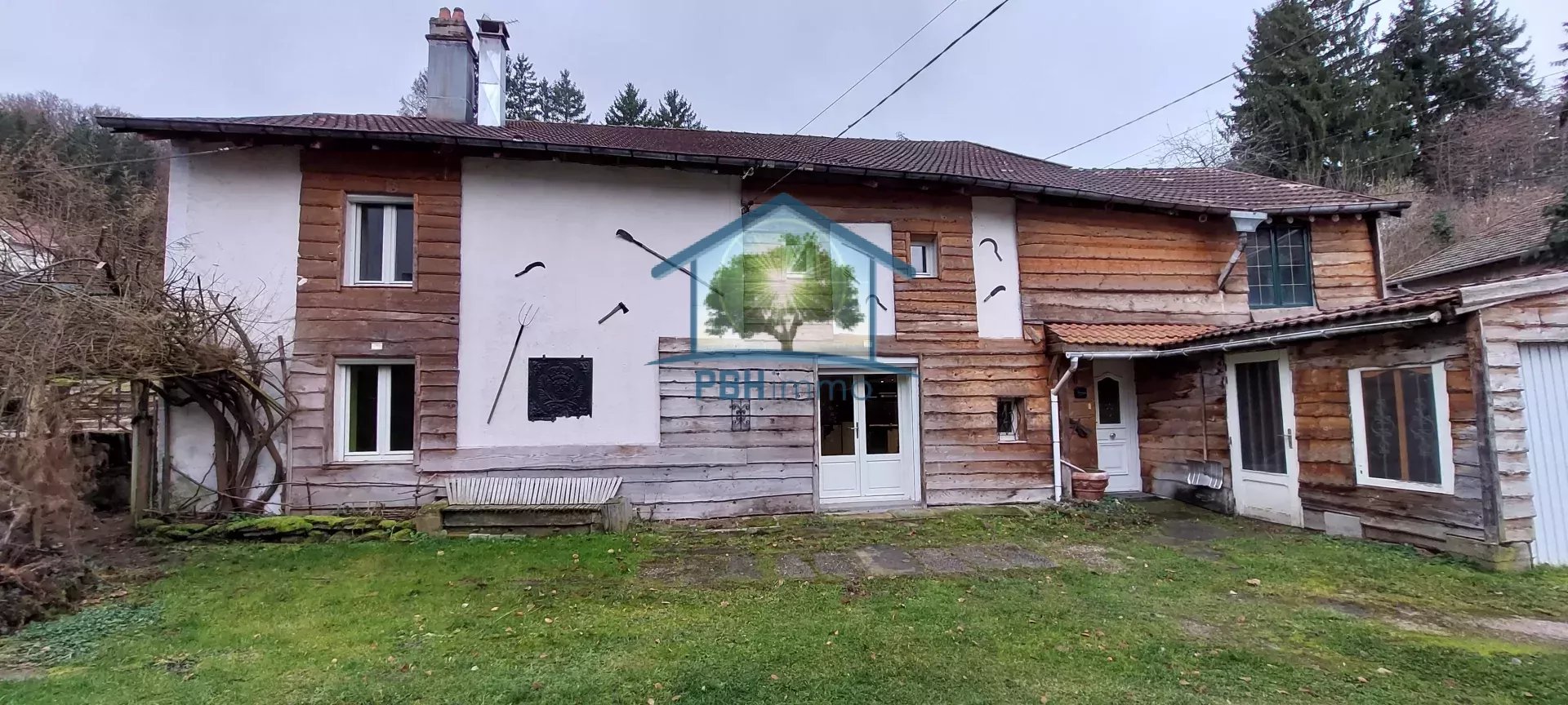 HERPELMONT (88) - Maison Ancien moulin 6 pièces 172m2 sur 1326 m2 de terrain