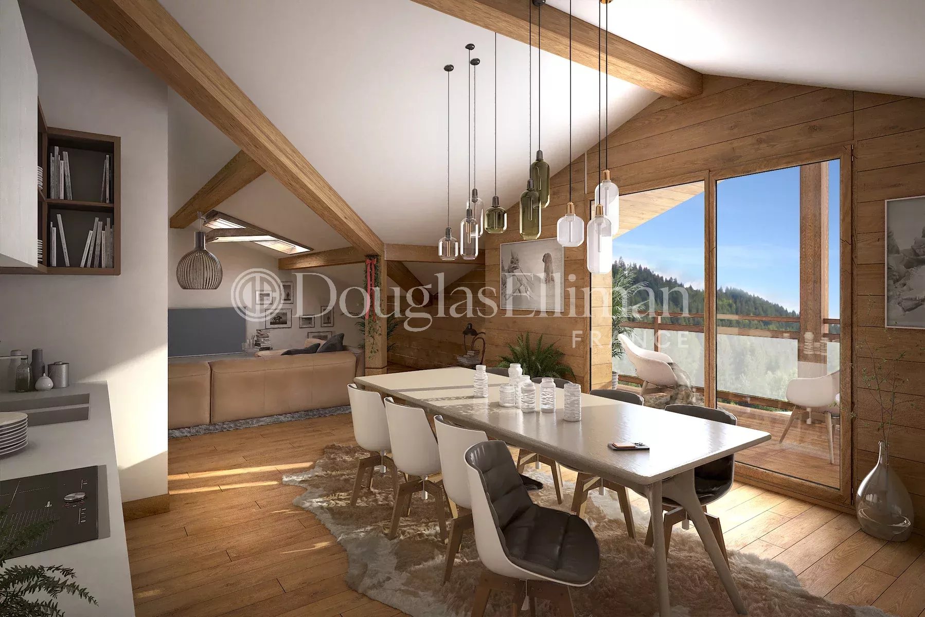 LES GETS – Appartement avec 3 chambres aux Gets - Image nᵒ2