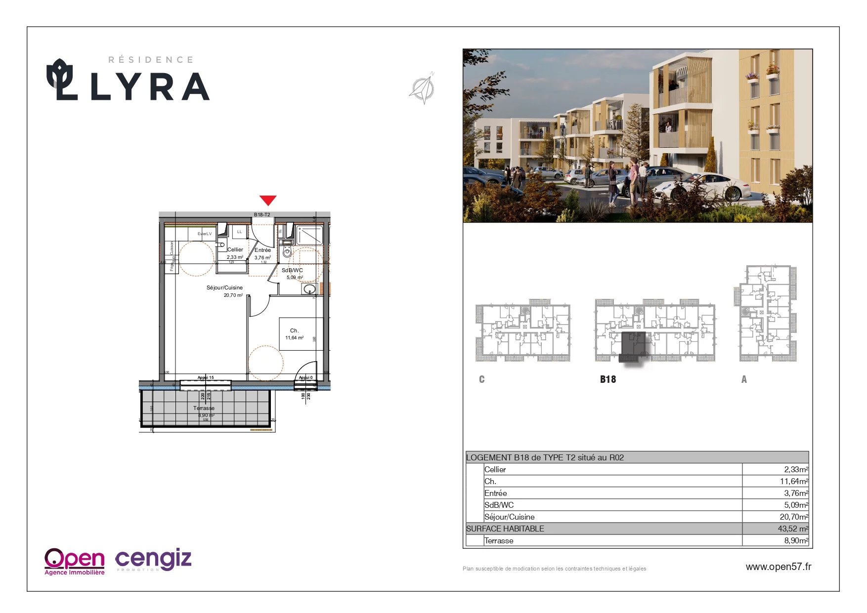 Vente Appartement Mexy