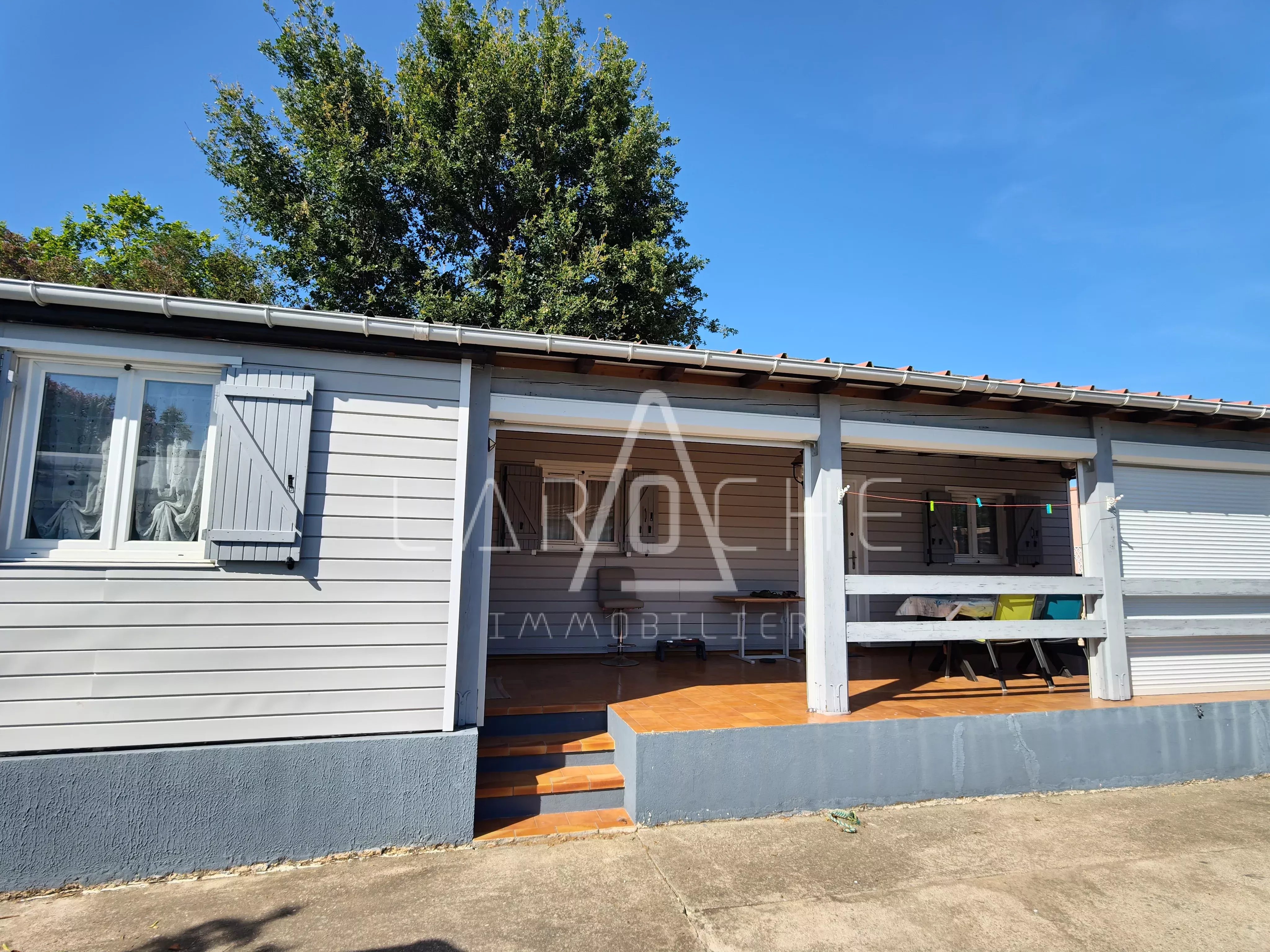 CHALET EN BOIS + TERRAIN