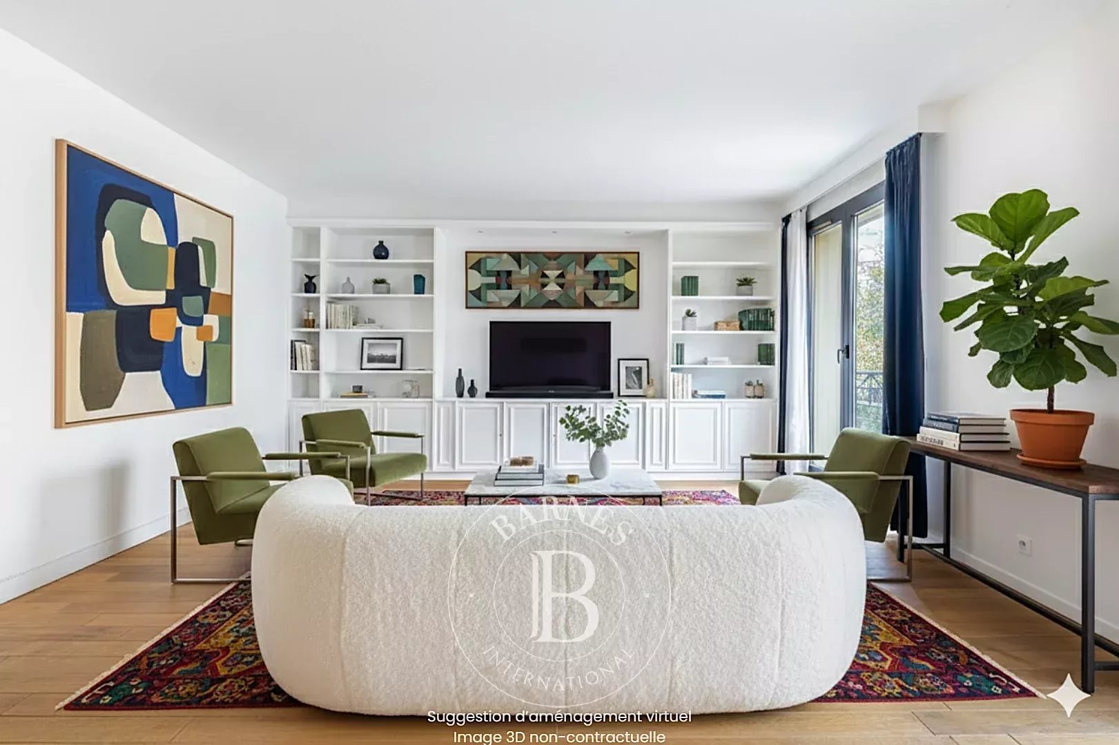 Apartment Paris 75016  -  ref 86423177 (picture 1)