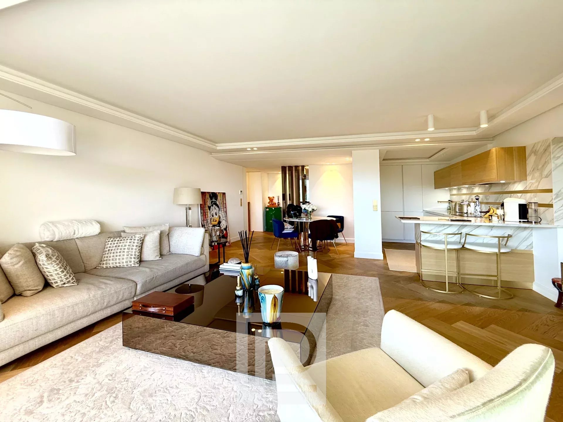Le Cannet Europe - Completely renovated apartment with beautiful view