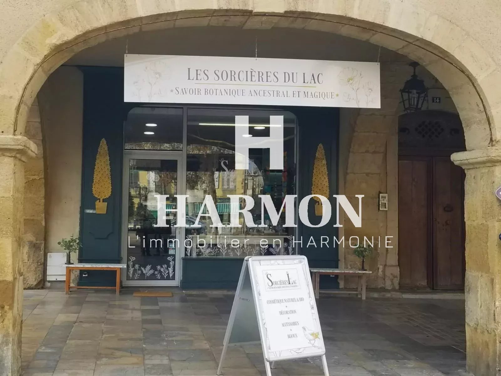 Harmon à vendre : Fond de commerce local commercial au centre ville de Mirande - Photo 4