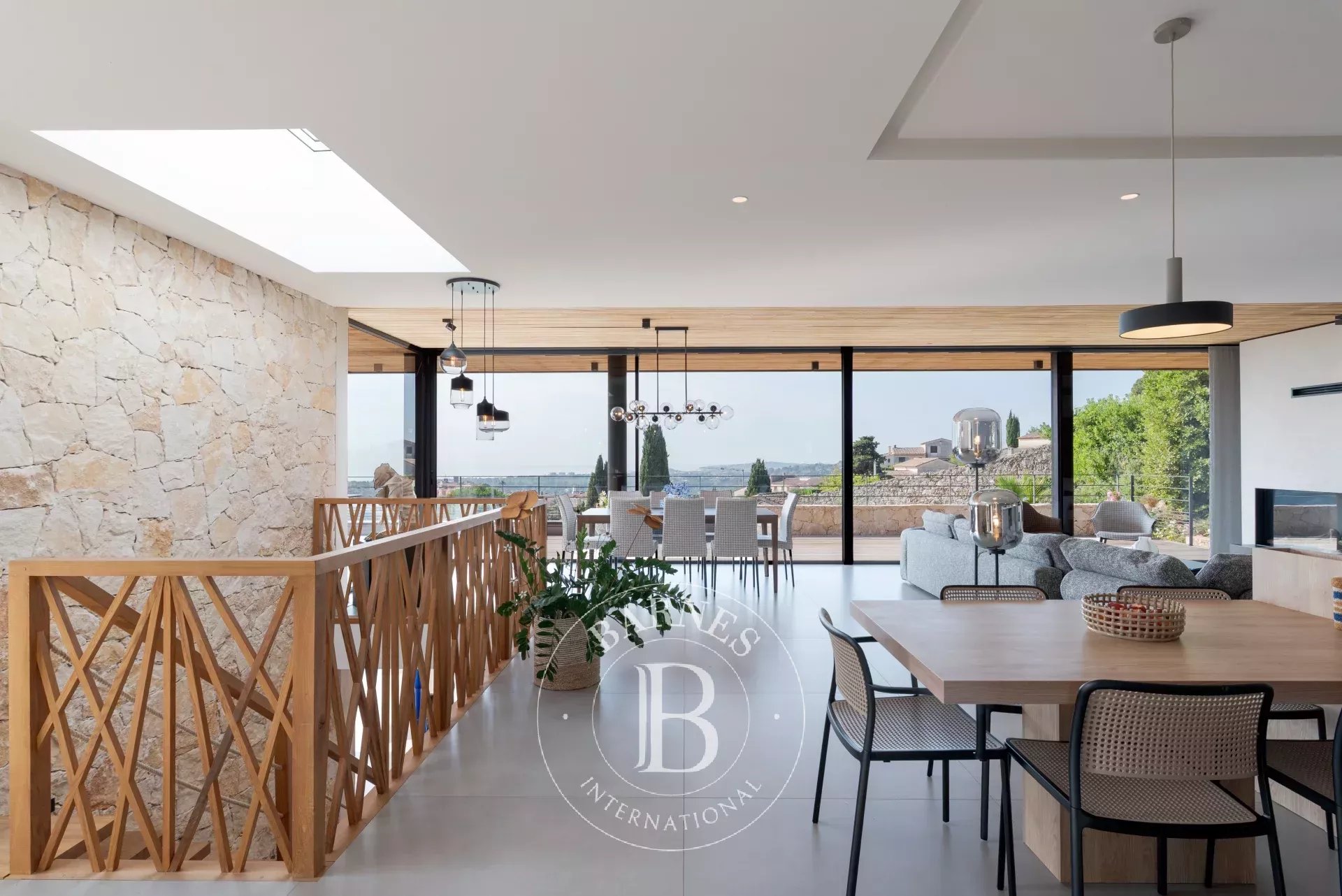 Walking distance from Biot - Stunning recent contemporary villa - Sea and village views - 6 bedrooms - picture 12