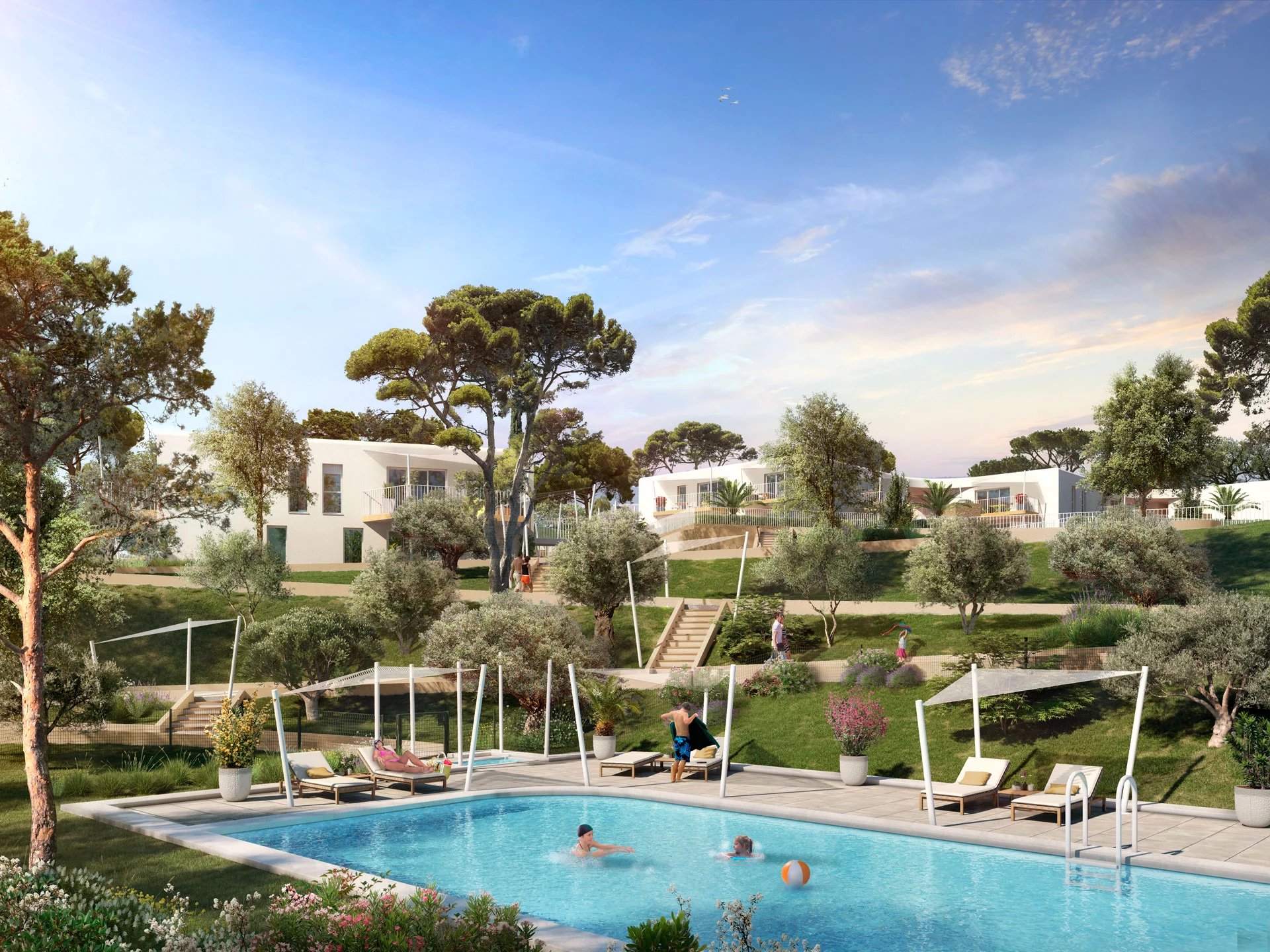 Wonderful new build apartments, Le Lavandou