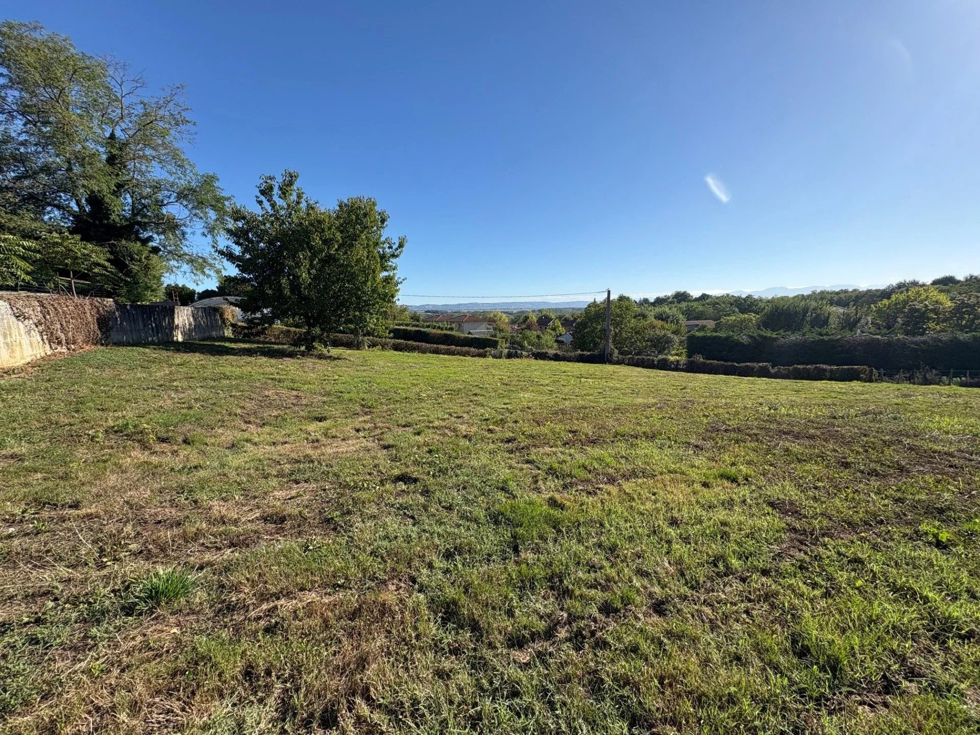 Terrain à bâtir avec vue