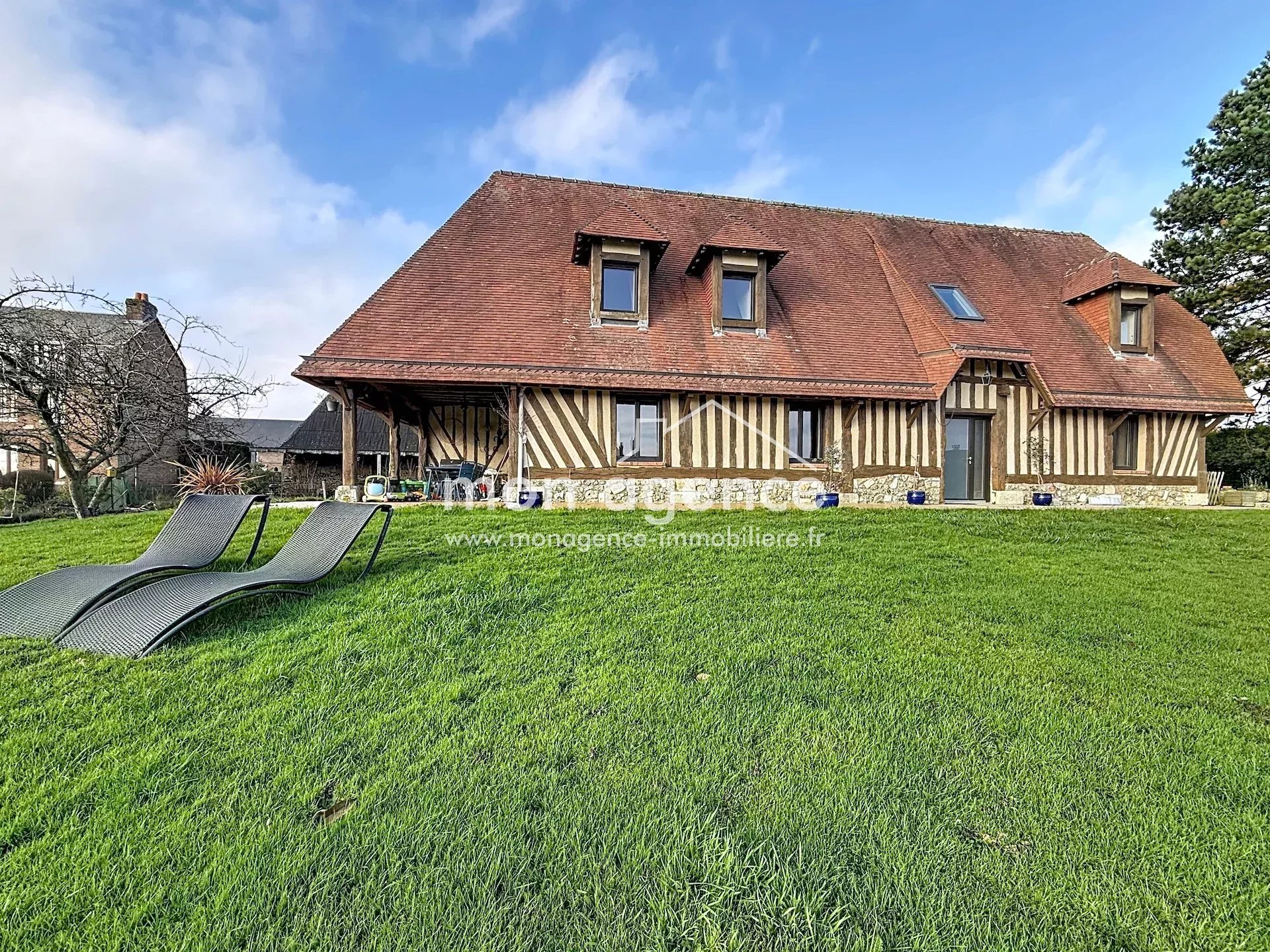 La Neuville-Chant-d'Oisel 76520, maison individuelle 6 pièces