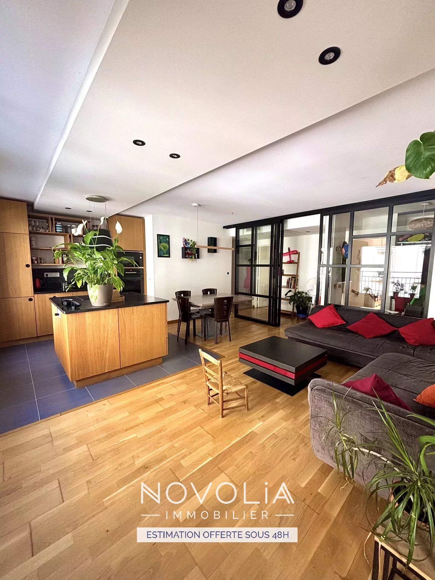 Location Appartement Surface de 77.91 m, 4 pices, Lyon 7me (69007)