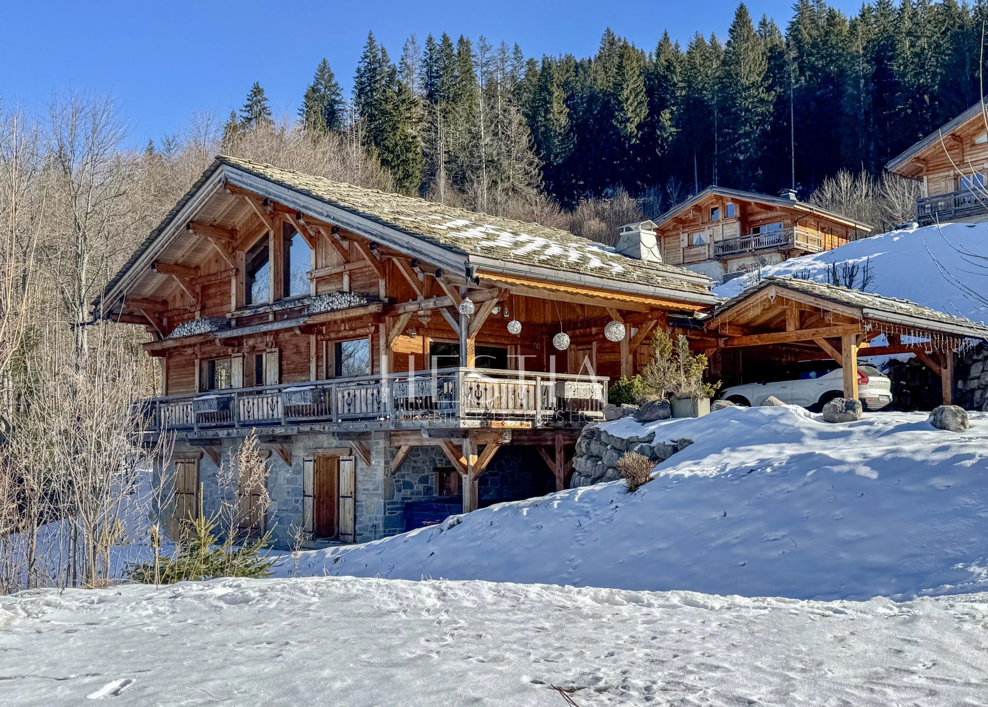 Chalet individuel domaine skiable Grand Massif