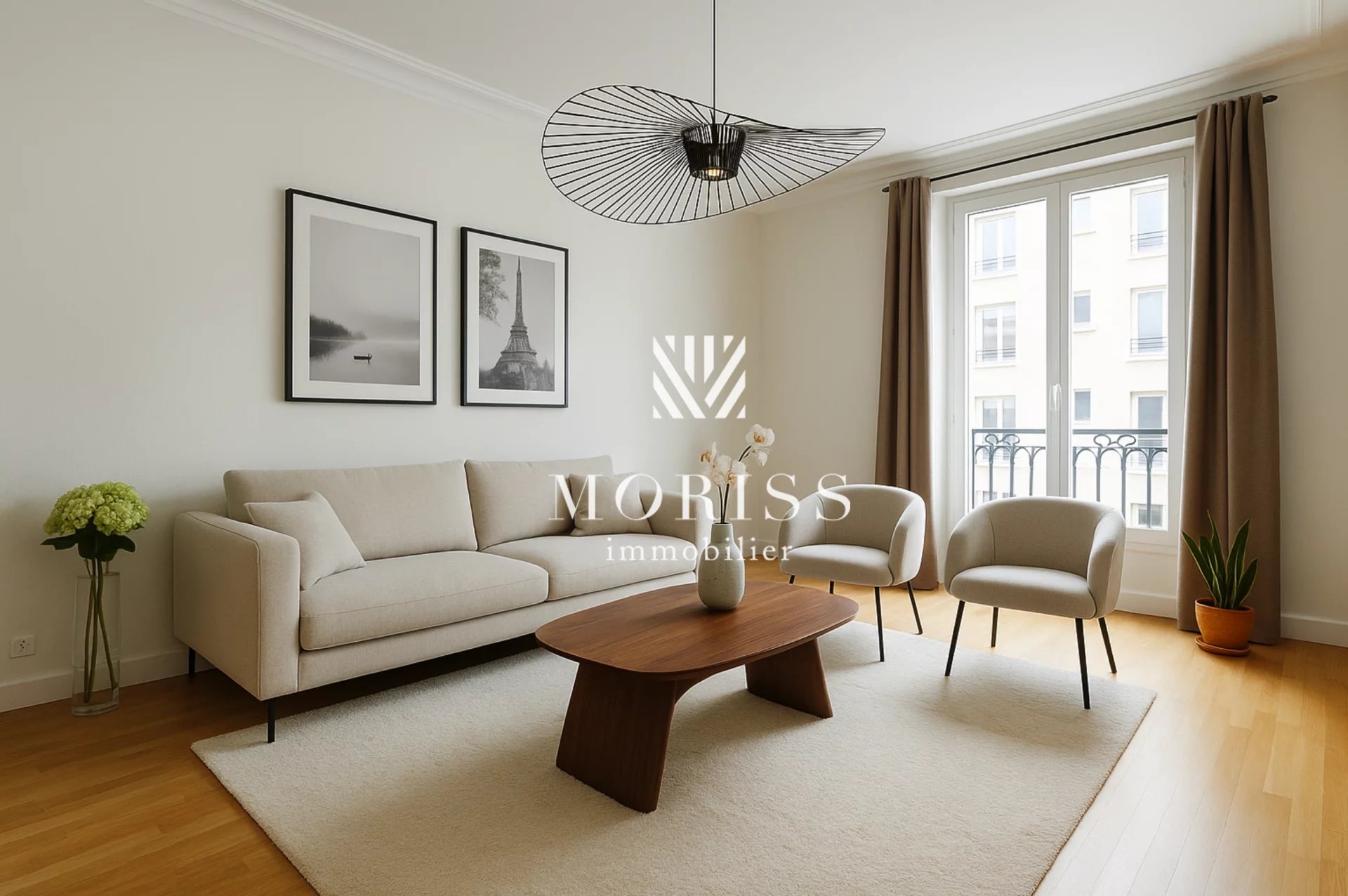 APPARTEMENT 3 PIÈCES – MARCADET – 55 m² - Image Array