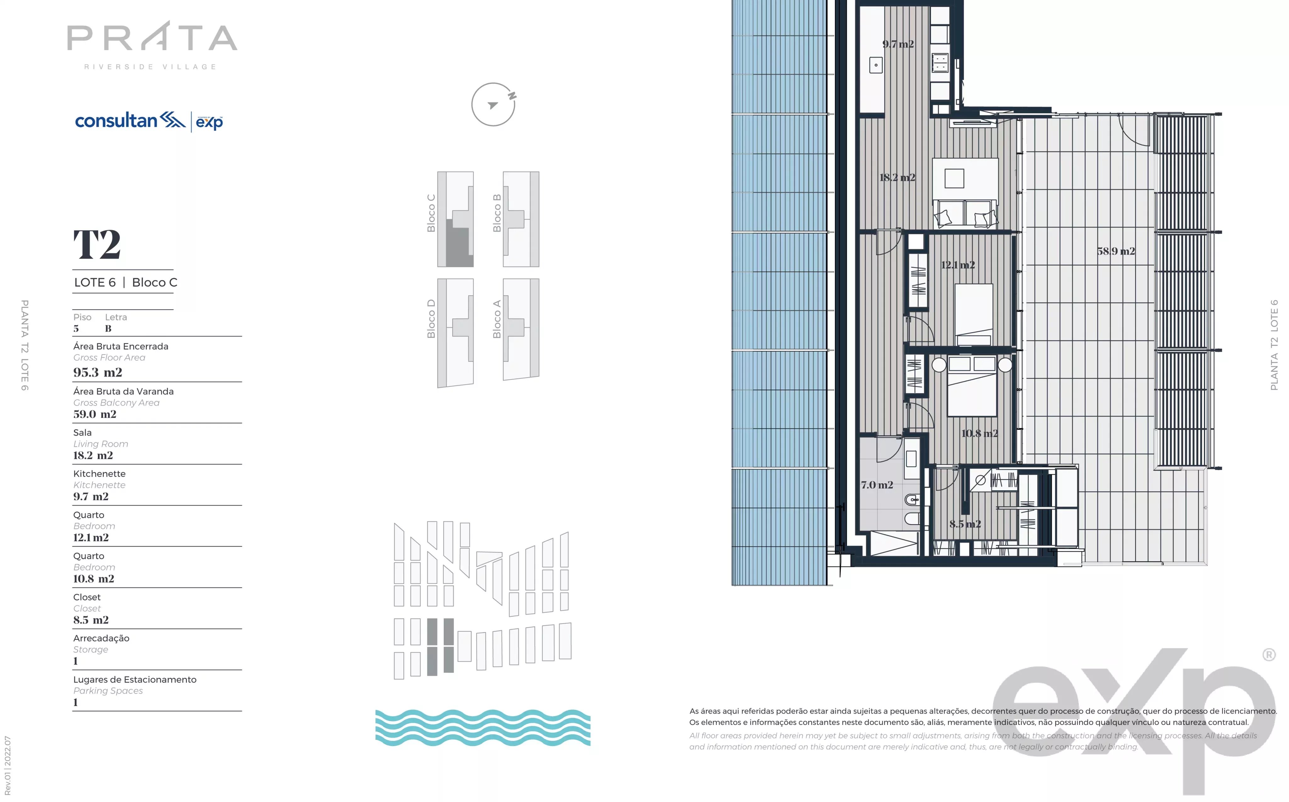 2 bedroom apartment - PARK C5B - Marvila 86666206 image 8