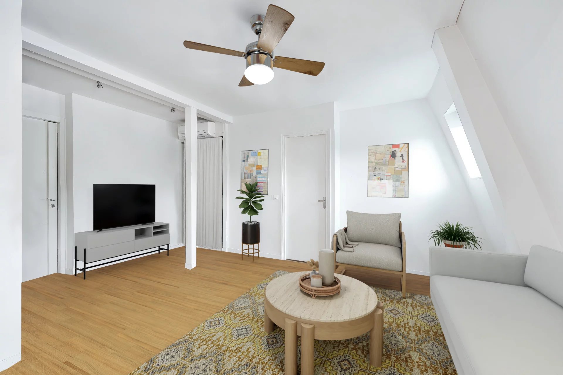 APPARTEMENT 4 PIÉCES ATYPIQUE - DERNIER ÉTAGE - COUP DE COEUR - - Image Array