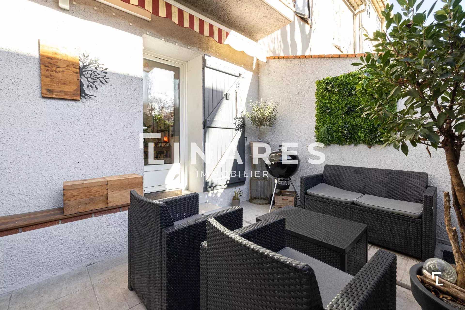 CHARME CITADIN - Maison de ville T4 de 90m² - Terrasses de 22m²  et 10m² - Parking privatif(en sus) - 13011
