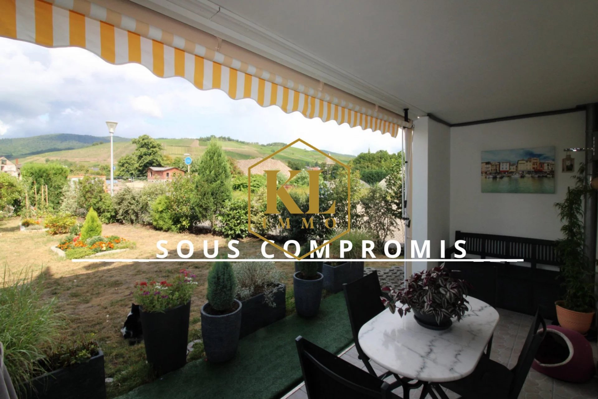 magnifique appartement 4/5 pièces de 93.95 m² en rez de jardin