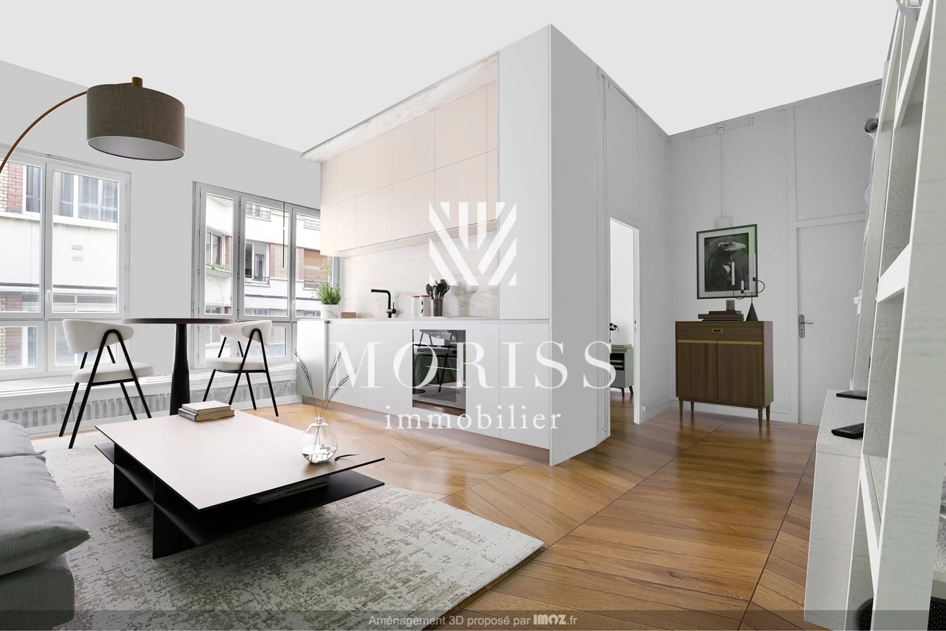 APPARTEMENT XVII - 2 PIECES - 1 CHAMBRE - 41M2 - Image Array