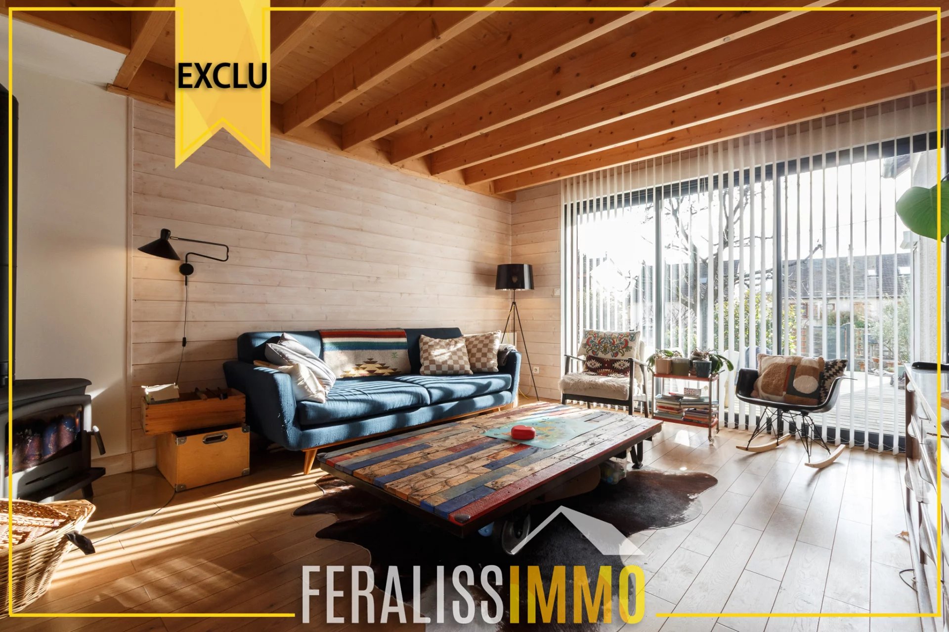 Charmante maison individuelle sur beau terrain clos !