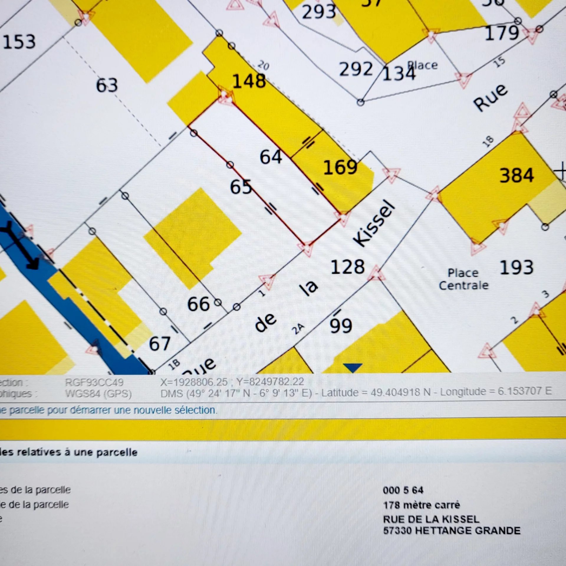 Vente Terrain Hettange-Grande