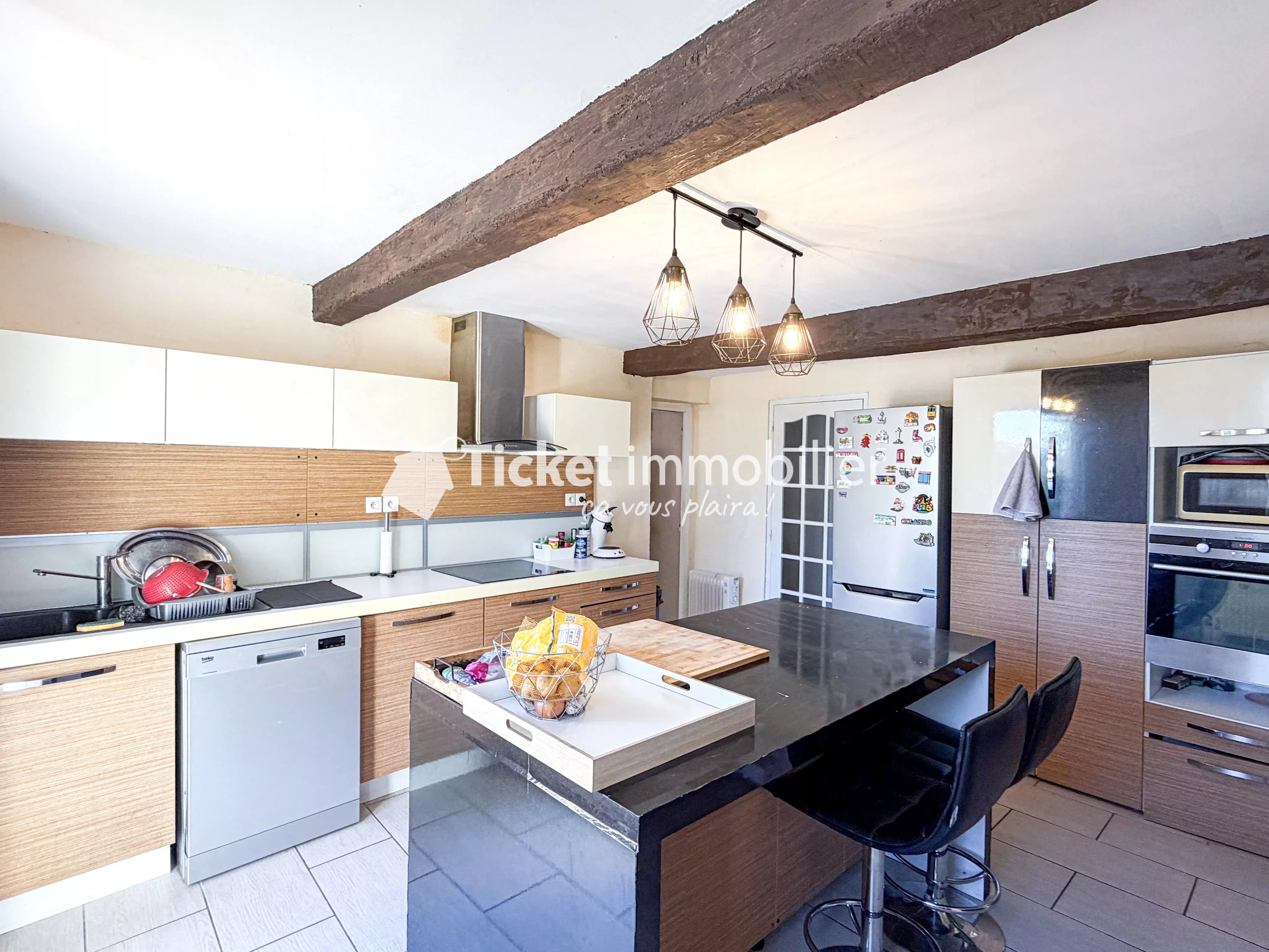 MAISON T4 110m2 AVEC PISCINE, TERRAIN DE 1490m2 (CONSTRUCTIBLE), TRAVAUX RECENTS, PANNEAU PHOTOVOLTAIQUE ETC ... — photo 6