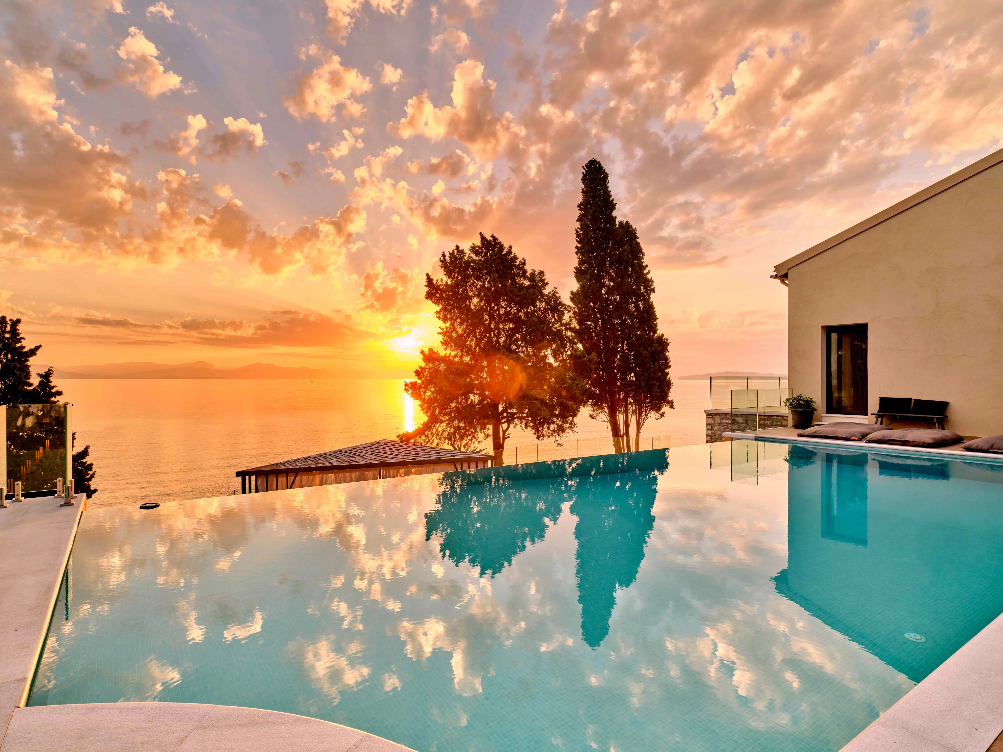 Propriété de luxe en bord de mer sur l'idyllique île de Corfou