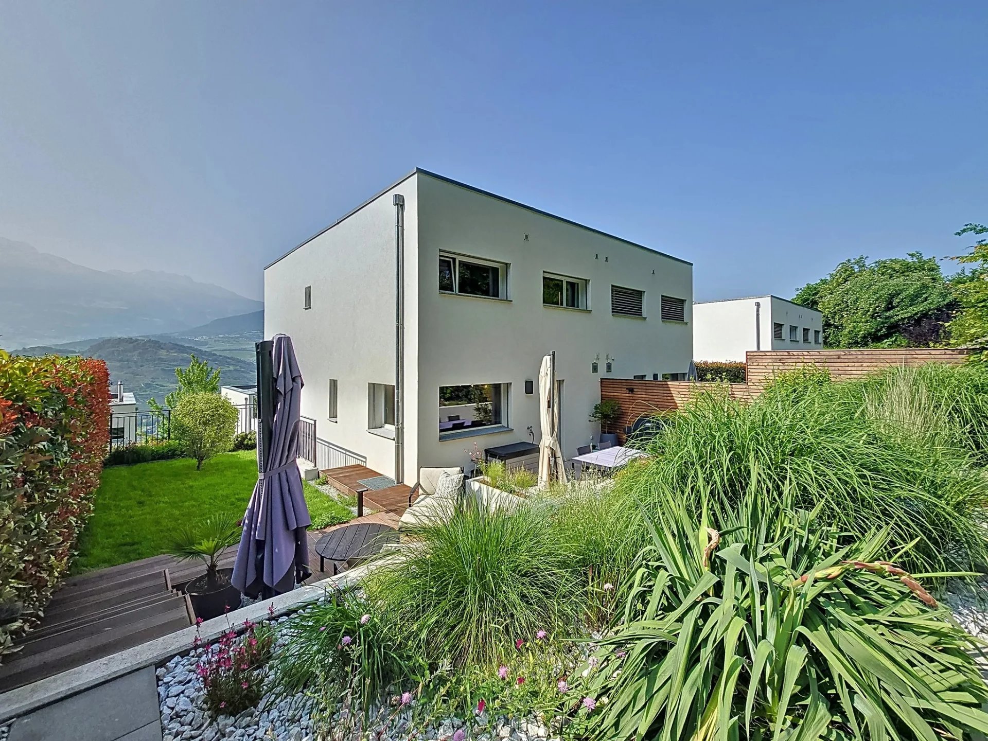 Villa jumelle contemporaine