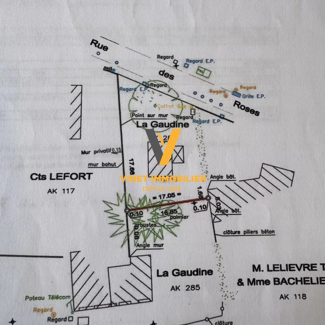 Vente Terrain constructible Montbert