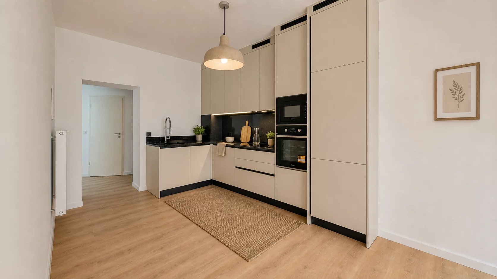 Belle Époque rénovée 2026 : 64 m² au coeur d'Esch, parquet chêne et fenêtres cintrées — photo 11