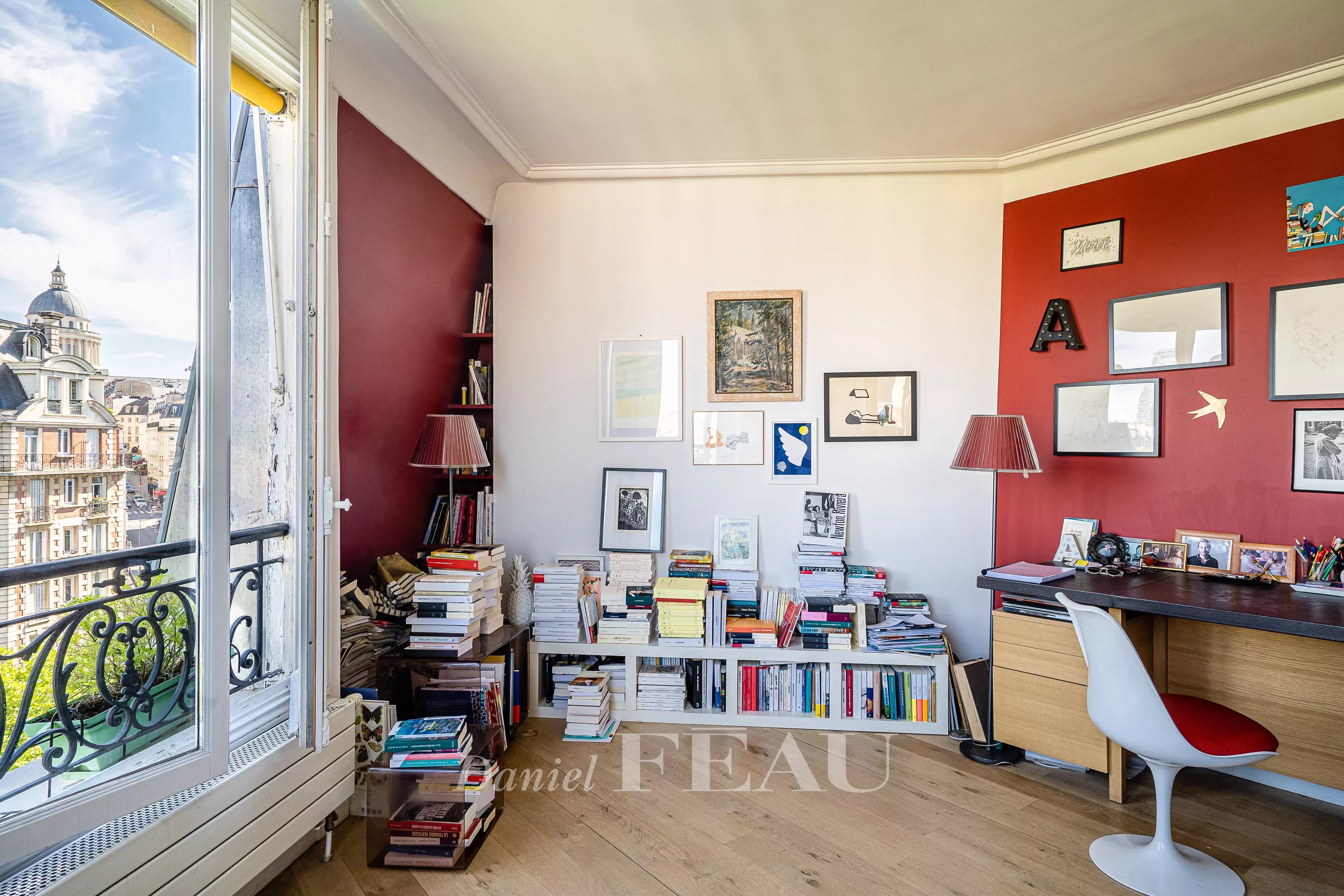 Bureau exposé au sud