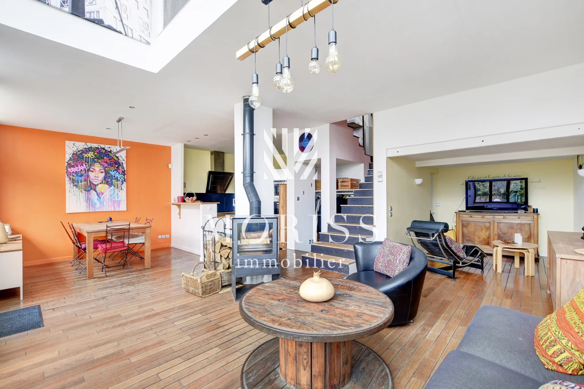 PARC DES BEAUMONTS - MAISON ATYPIQUE ET LUMINEUSE DE 6 PIECES AV - Image Array