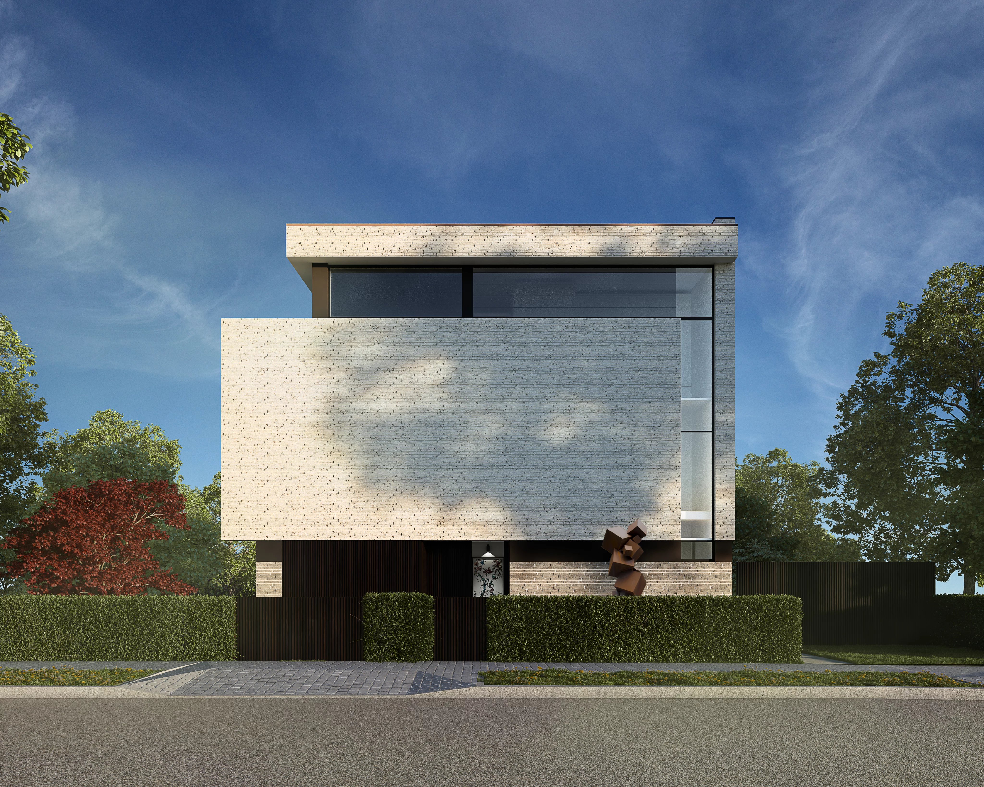 Uccle - Observatoire - Terrain avec permis pour un immeuble de 3 unités