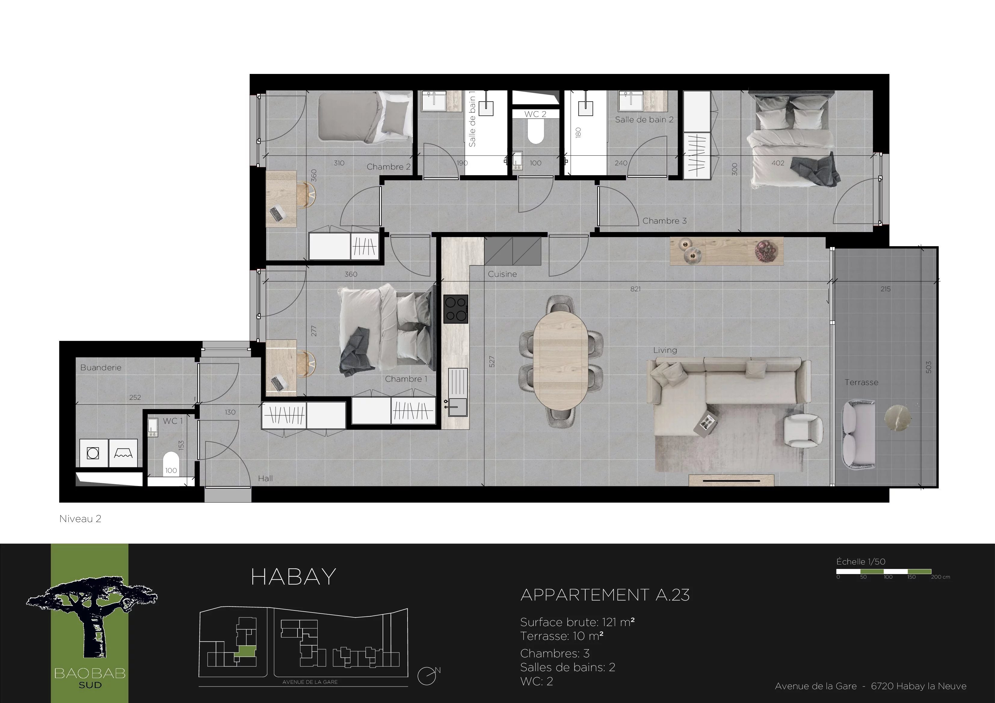 Vente Appartement Habay-la-Neuve