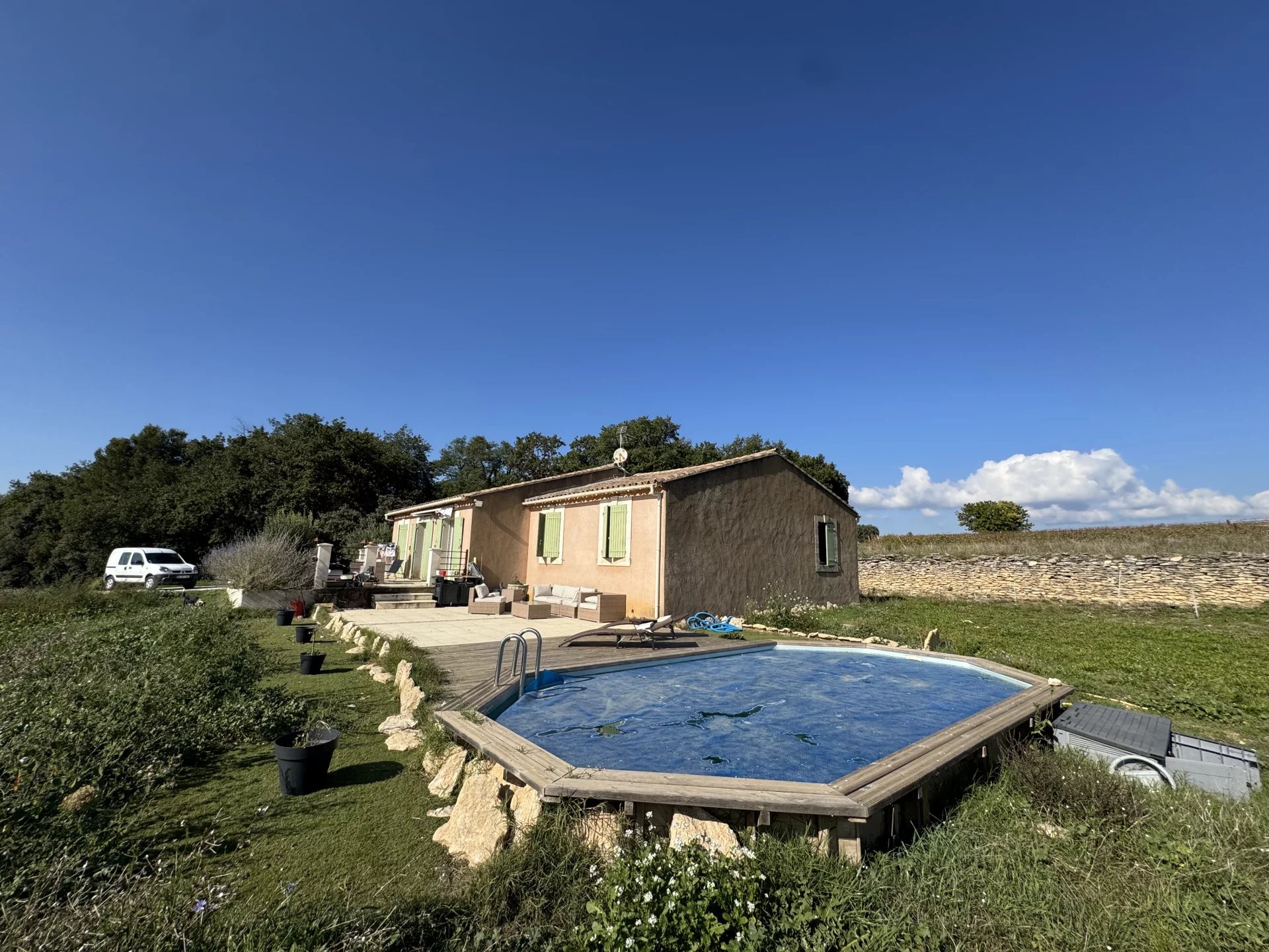 Un terrain, une maison, un projet, un rêve, maintenant une réalité !