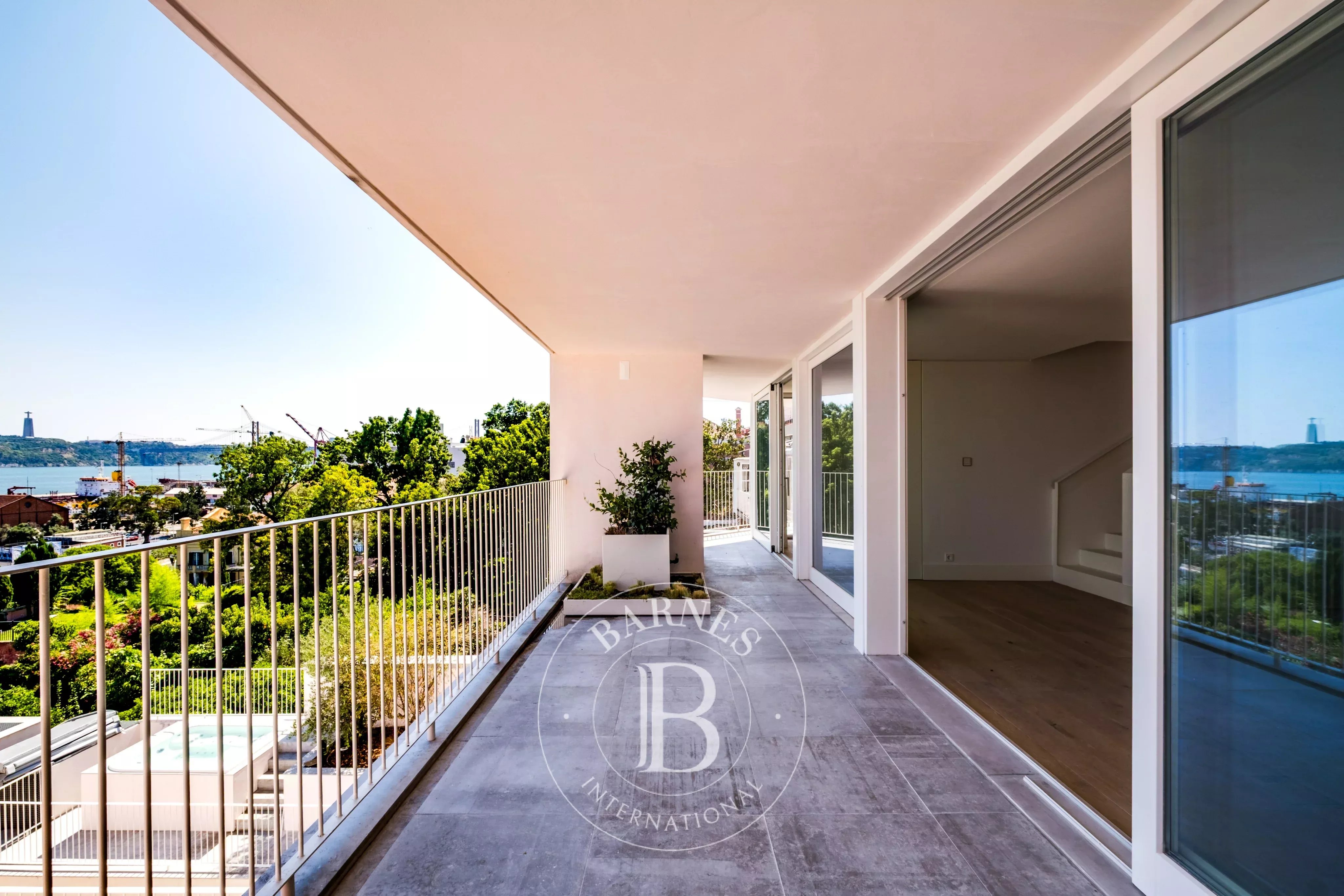 Terrace and view