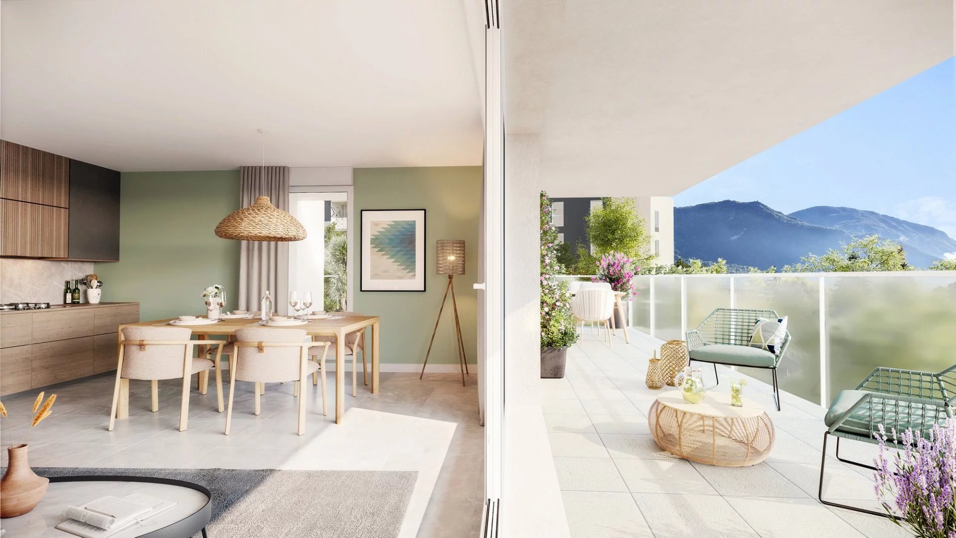 Appartement T3 VEFA de 58m² avec cave et garage à La Ravoire