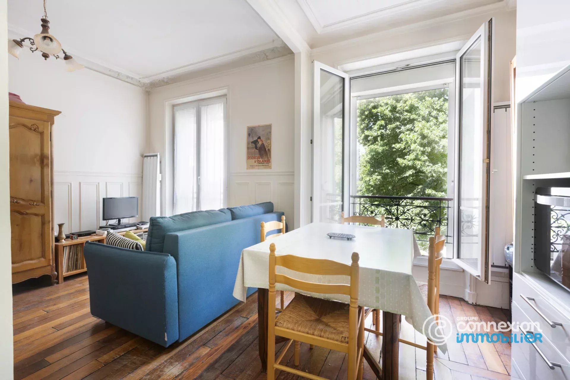 4 pièces familial avec vue dégagée sur square