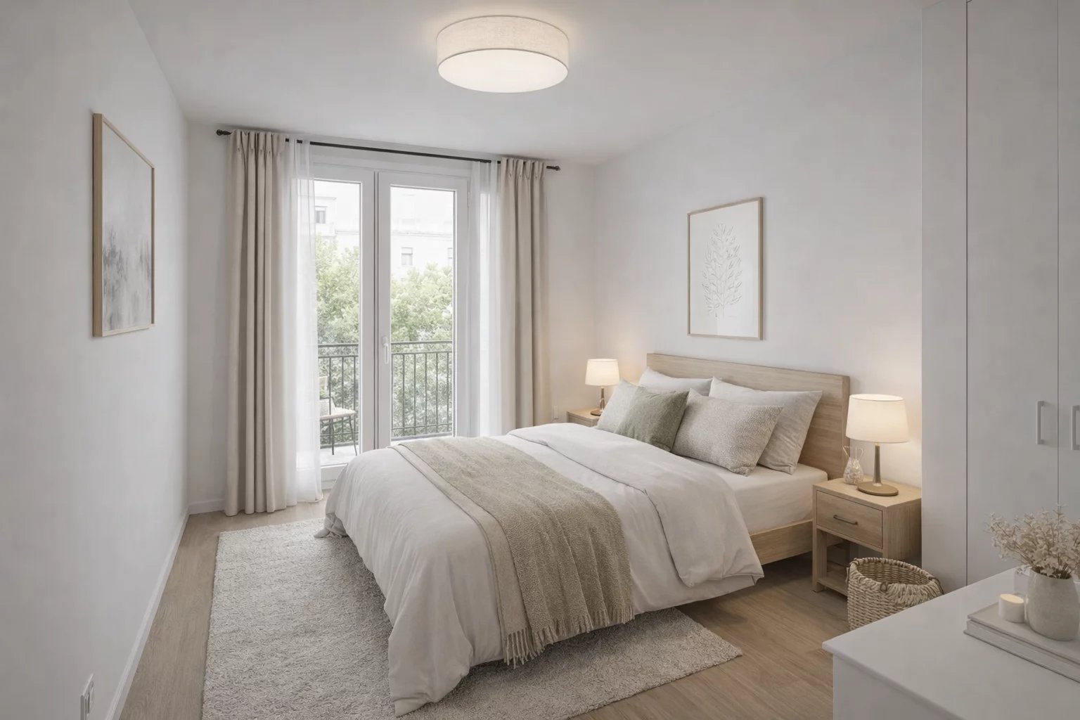 93400 ST OUEN - 3 PIECES - 73M² - 2 CHAMBRES - BALCON - PLEIN SUD - Photo 3