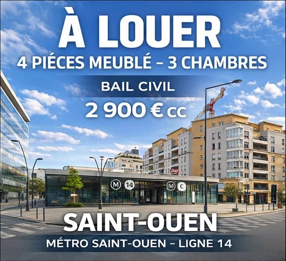 Location Appartement Saint-Ouen-sur-Seine