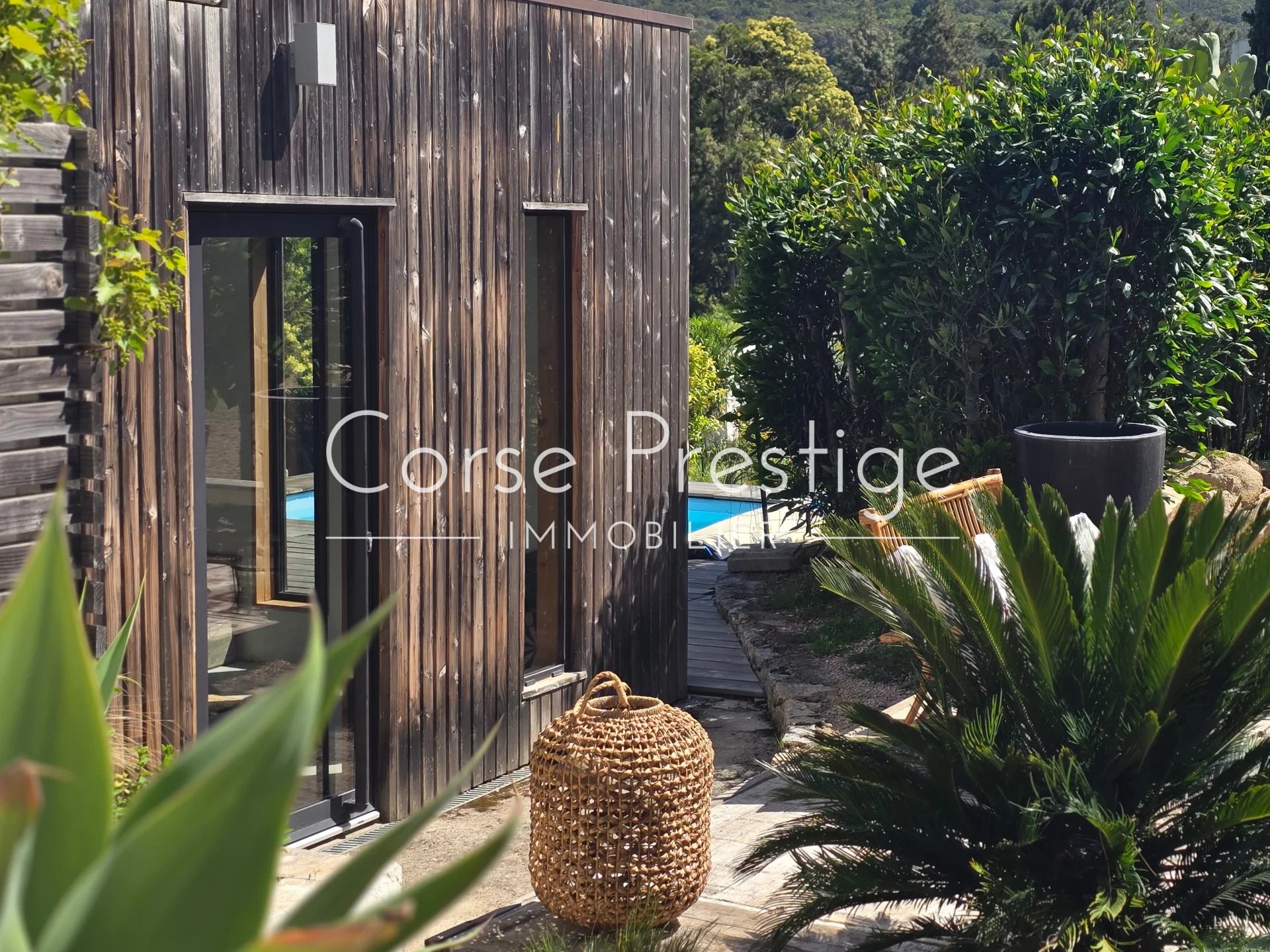villa with swimming pool - porticcio - beach at walking distance - south corsica image1